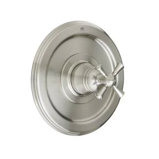 Randall Brushed Nickel PB Shower Valve Trim Cross Handle