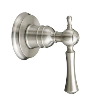 Randall Brushed Nickel Wall Valve Trim Lever Handle
