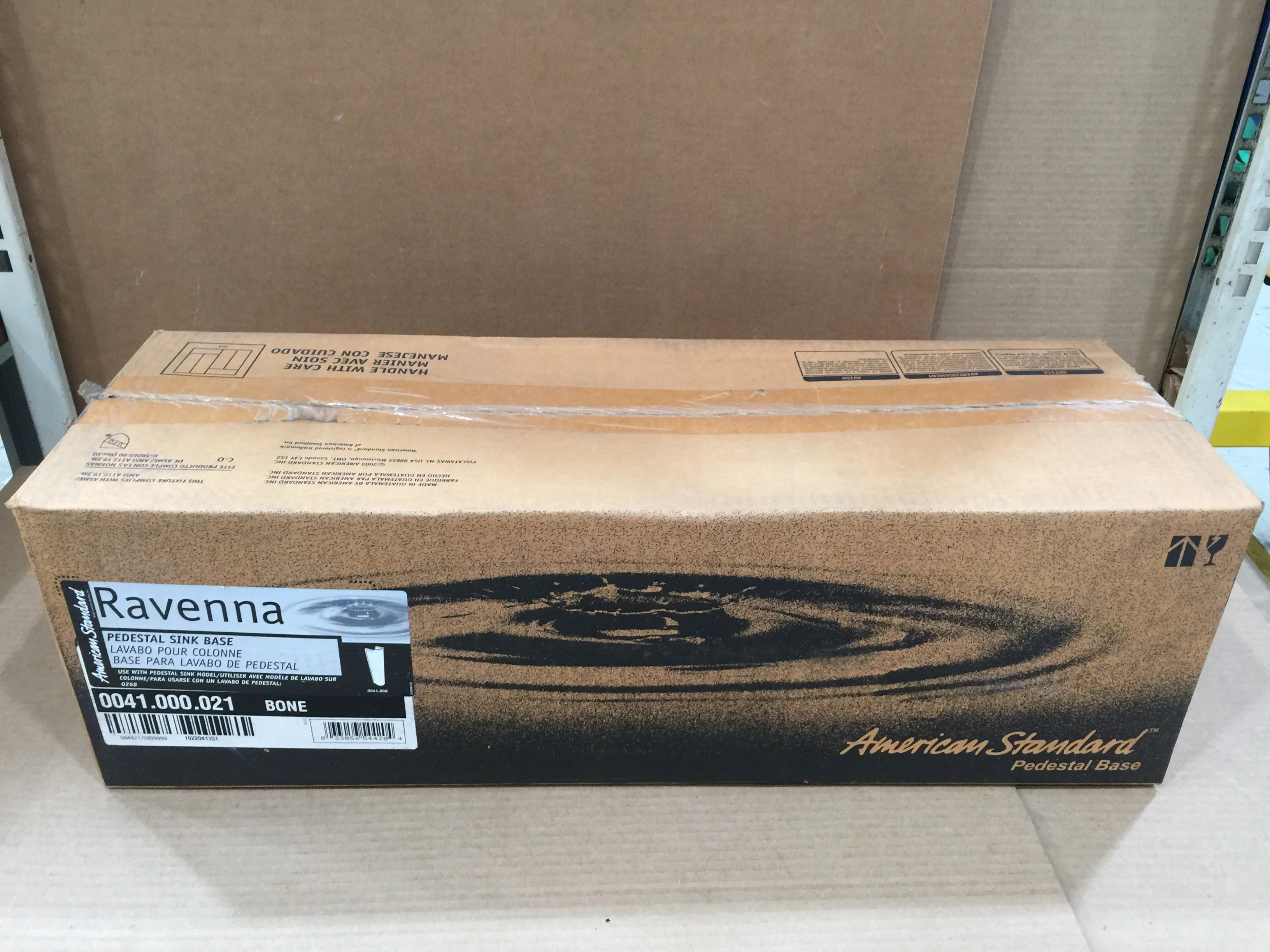 Ravenna Pedestal Sink Base Bone - Image 4