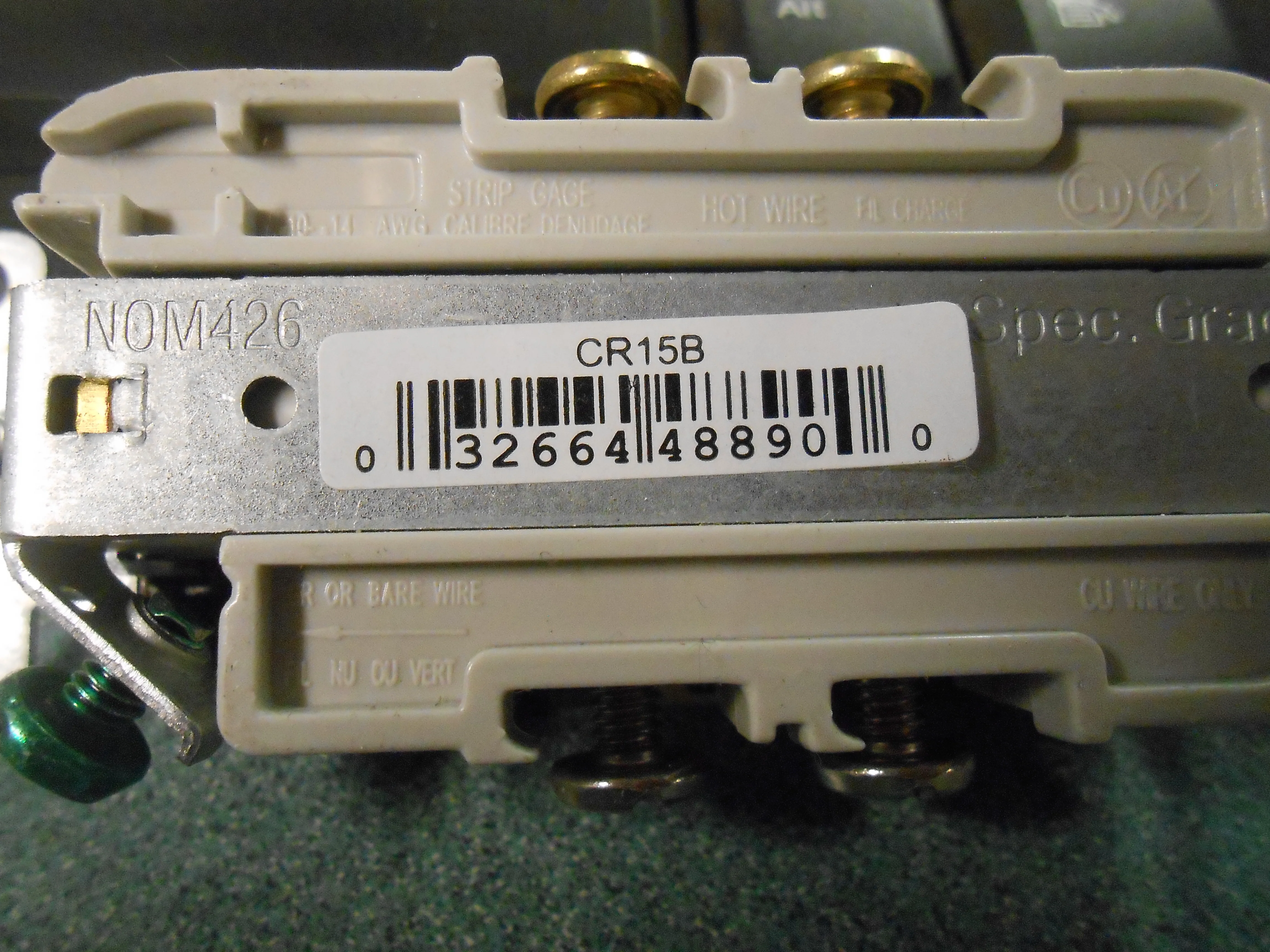 Receptacle Duplex Brown - Image 2