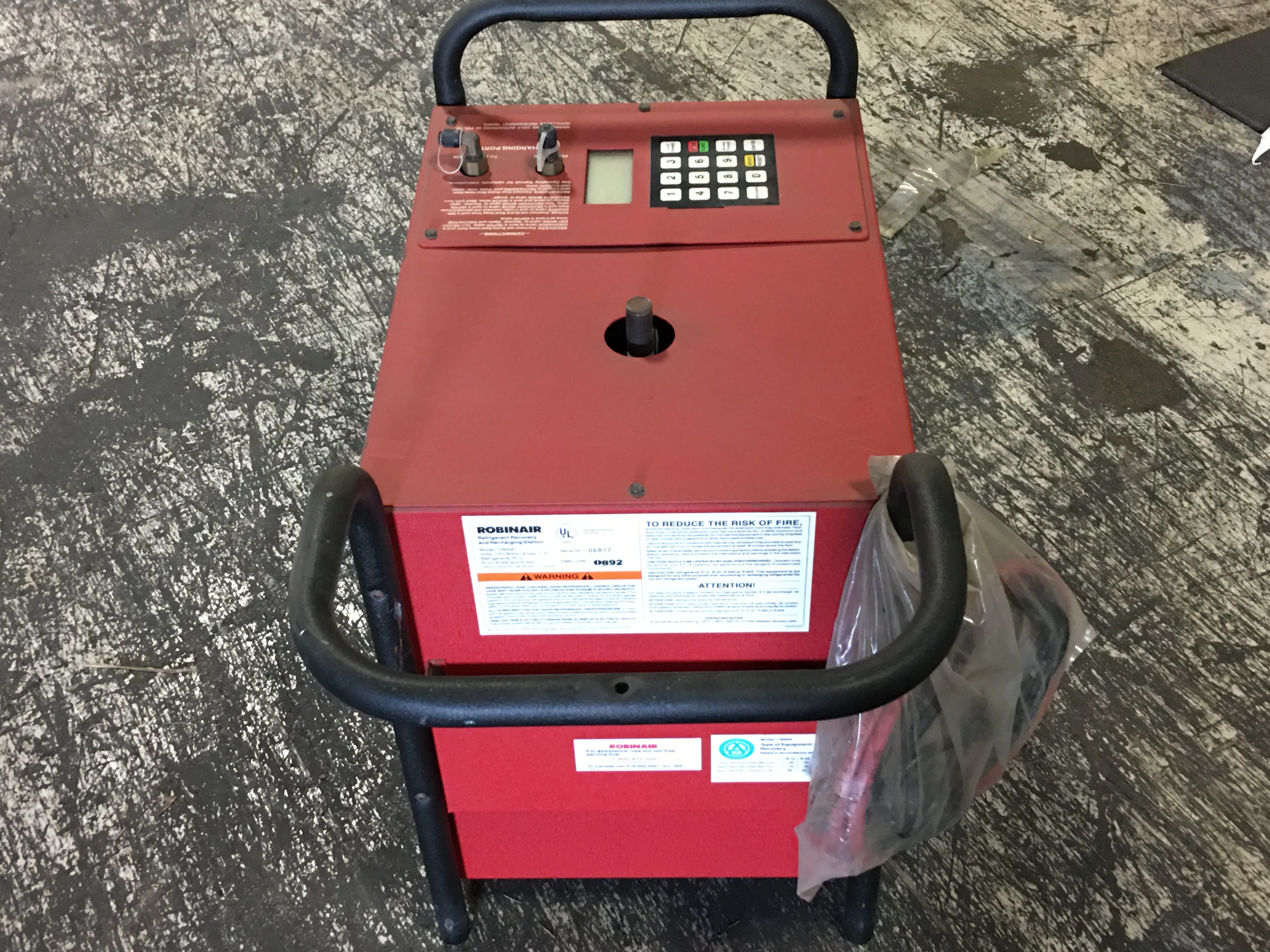 Refrigerant Recovery/Recharging System 115/60/1 - Image 2