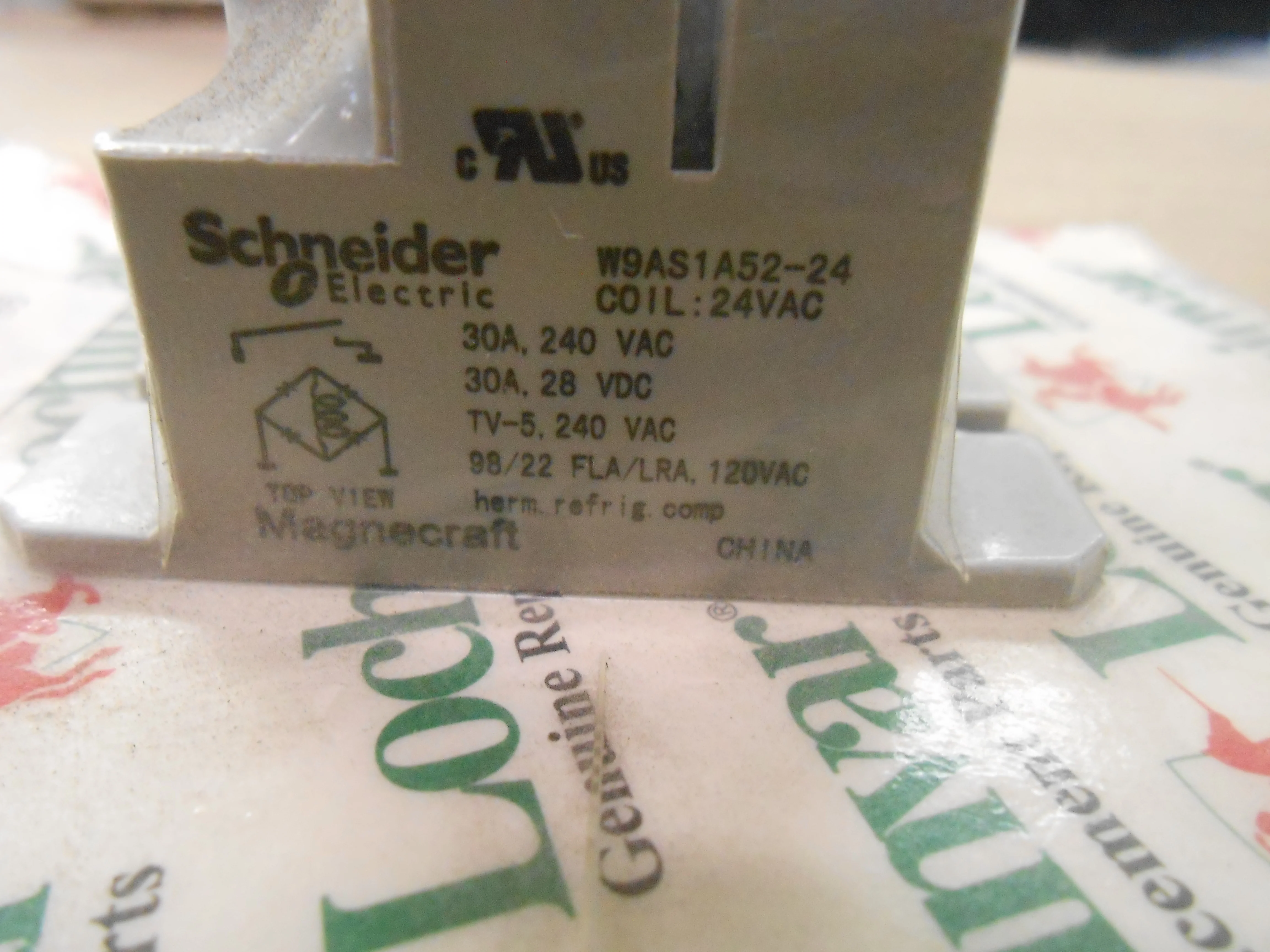 Relay Panel Mount Coil VAC 24 - Image 4