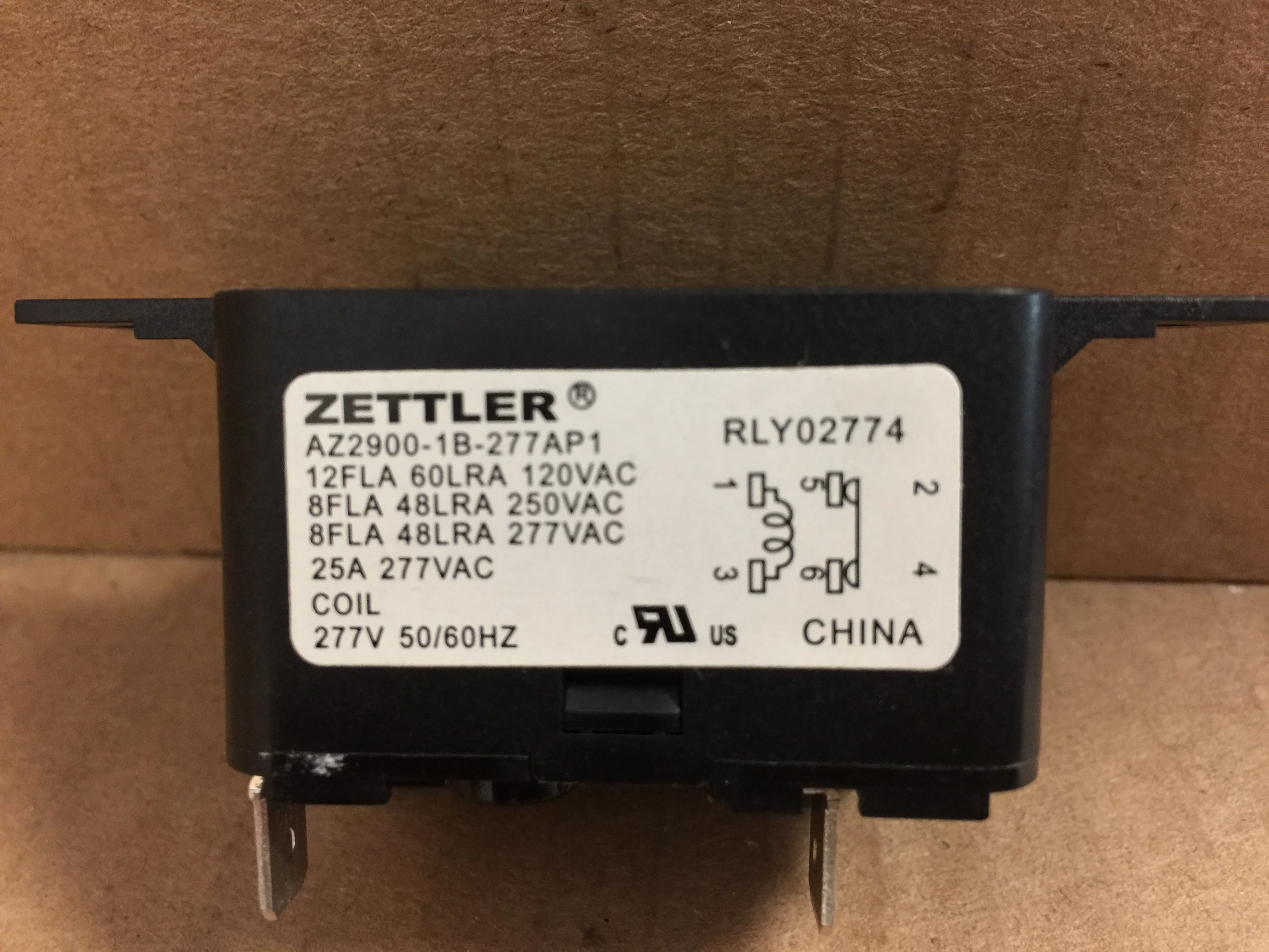 Relay; SPNC 277 VAC Coil, Water Valve, 50/60Hz - Image 9