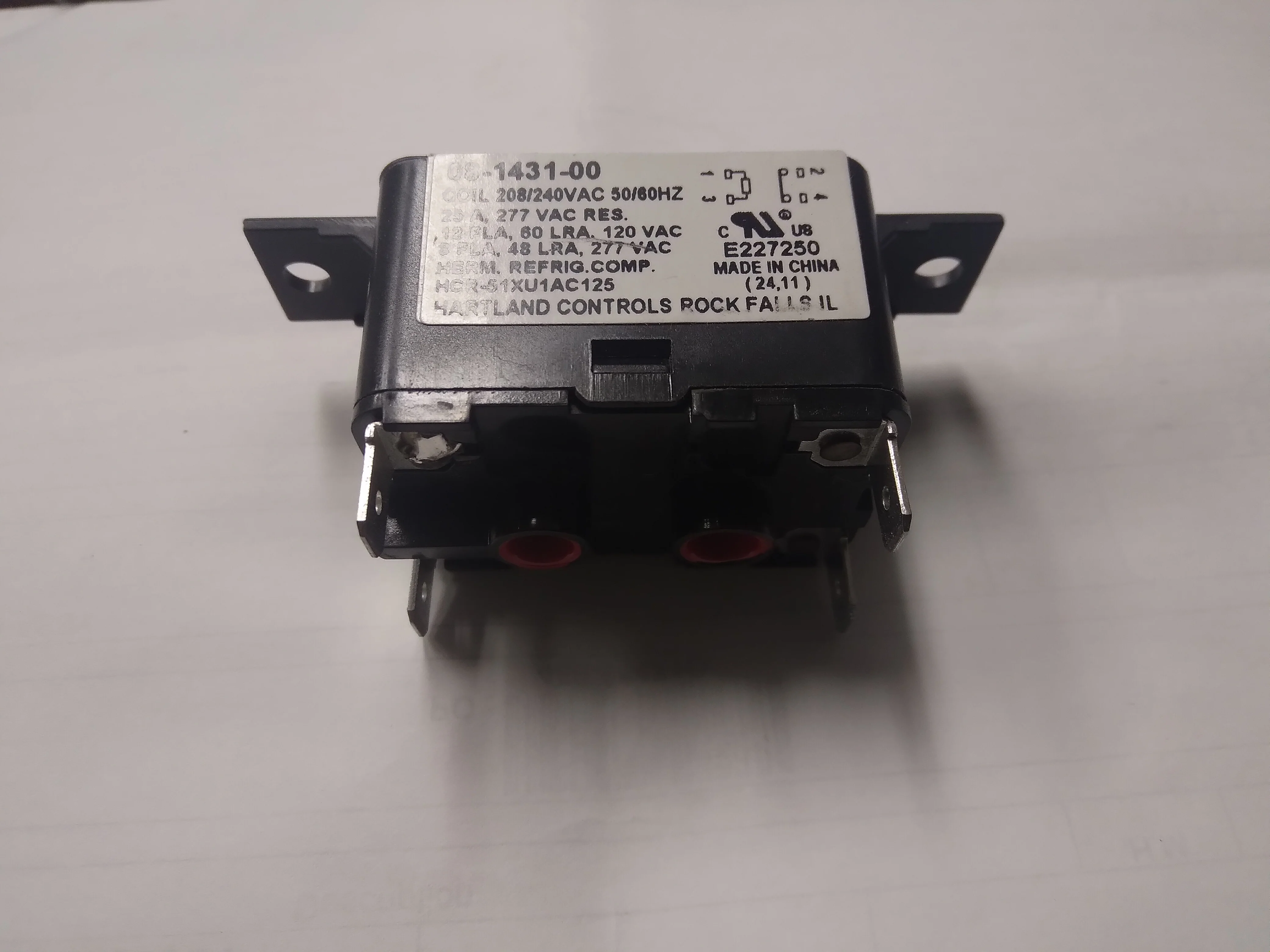 Relay SPST 25 Amp 277VAC 50/60 Hz - Image 8