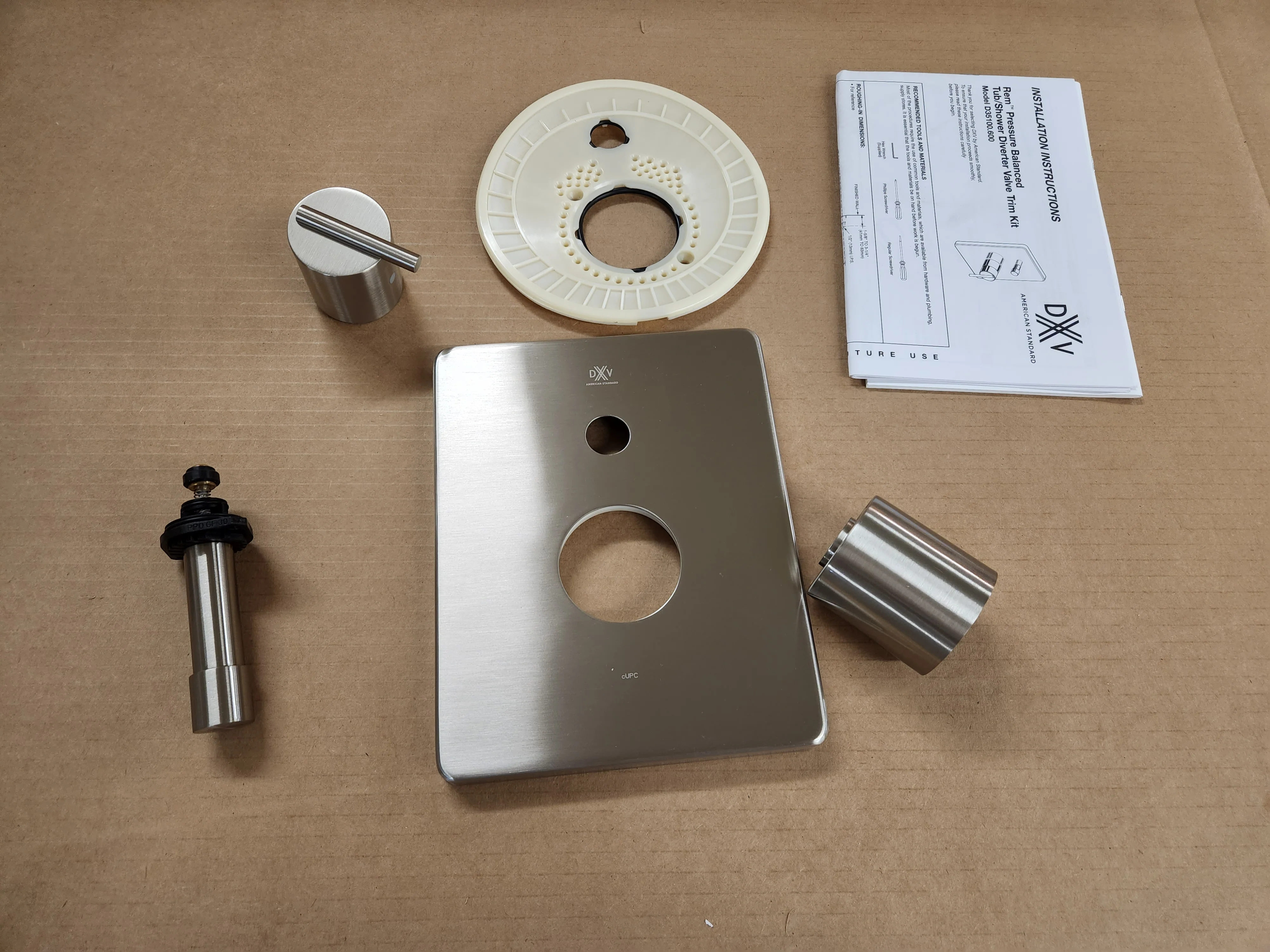 Rem Brushed Nickel PB Tub/Shower Valve Trim - Image 2