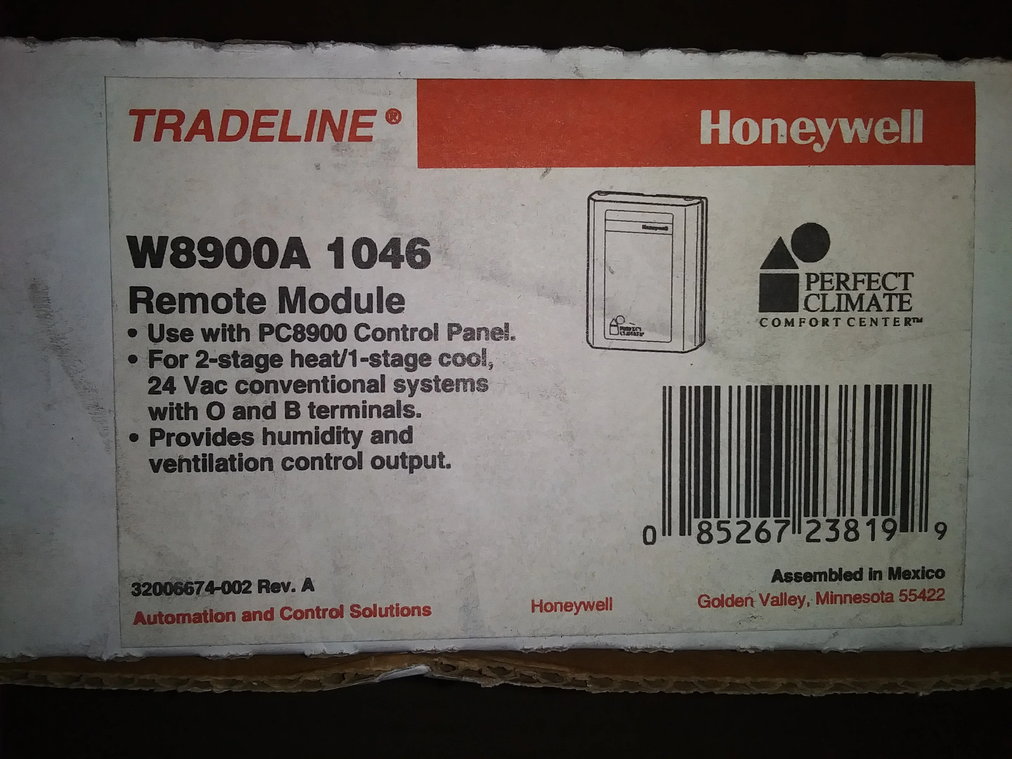Remote Module Humidity Control, 24 VAC - Image 3