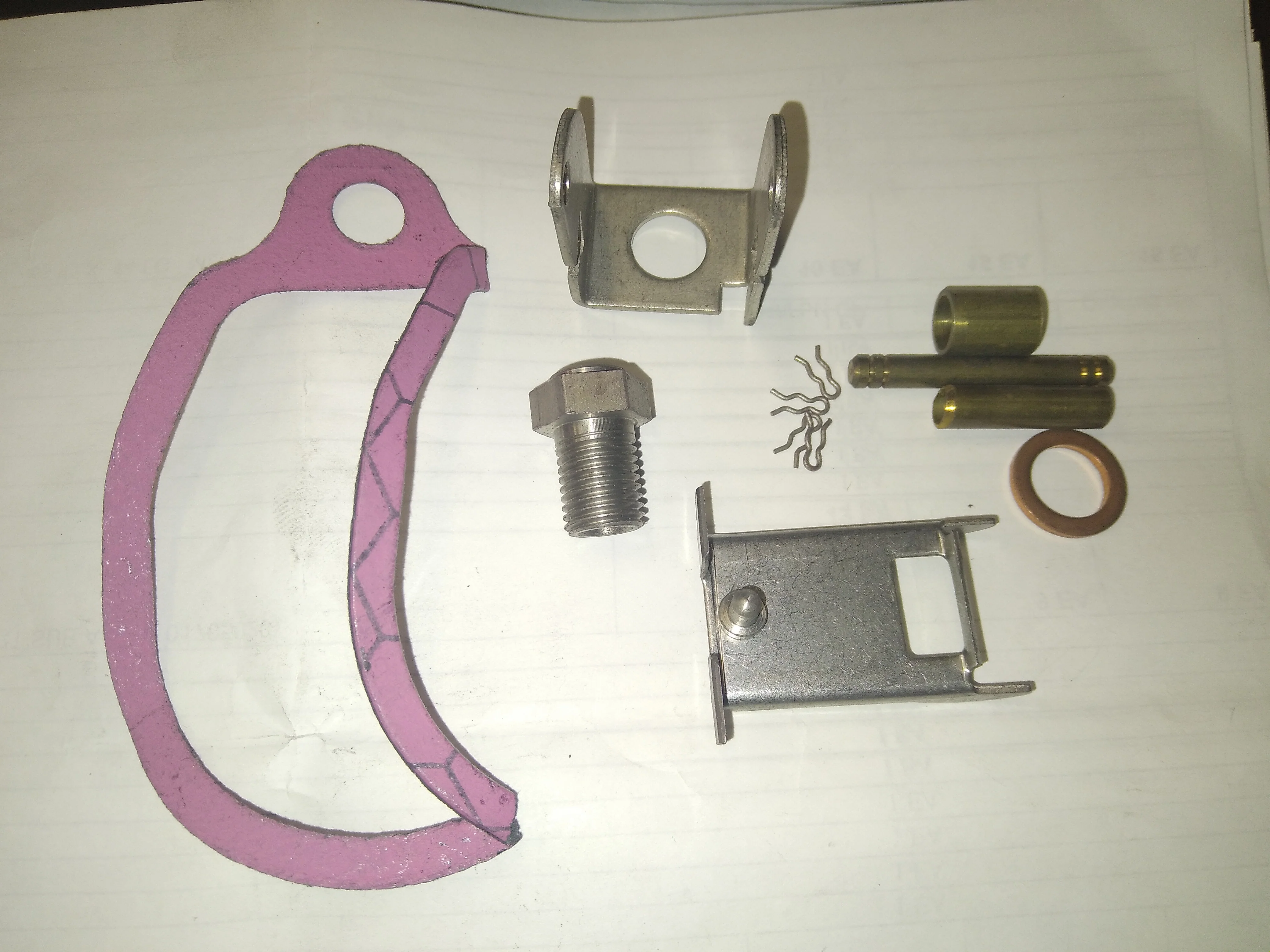 REPAIR KIT FOR SIZE B 62 AND 62S, 60 LB. PRESSURE, BUCKET TRAPS