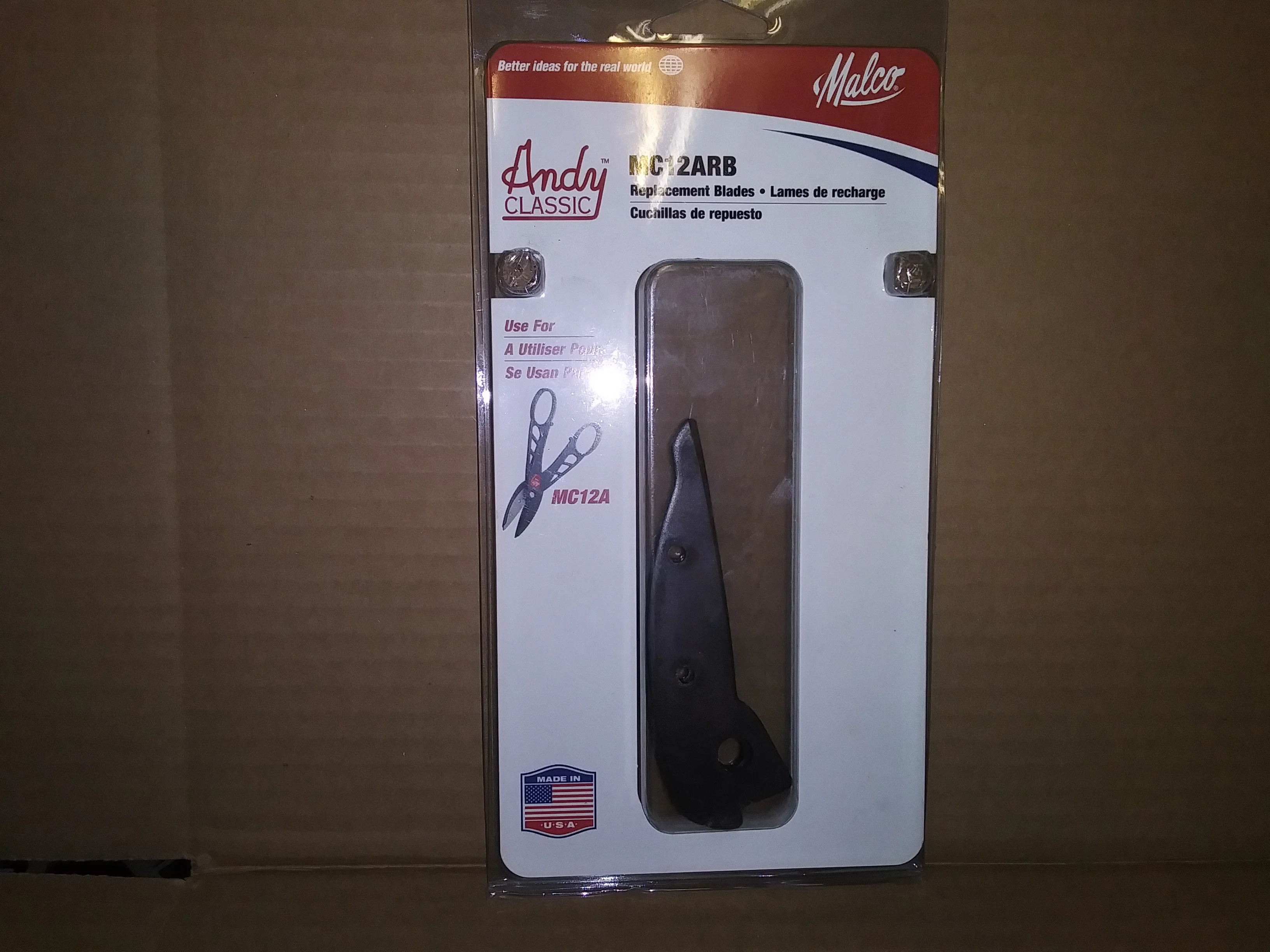 Replacement Blades for MC12A Combination Snips