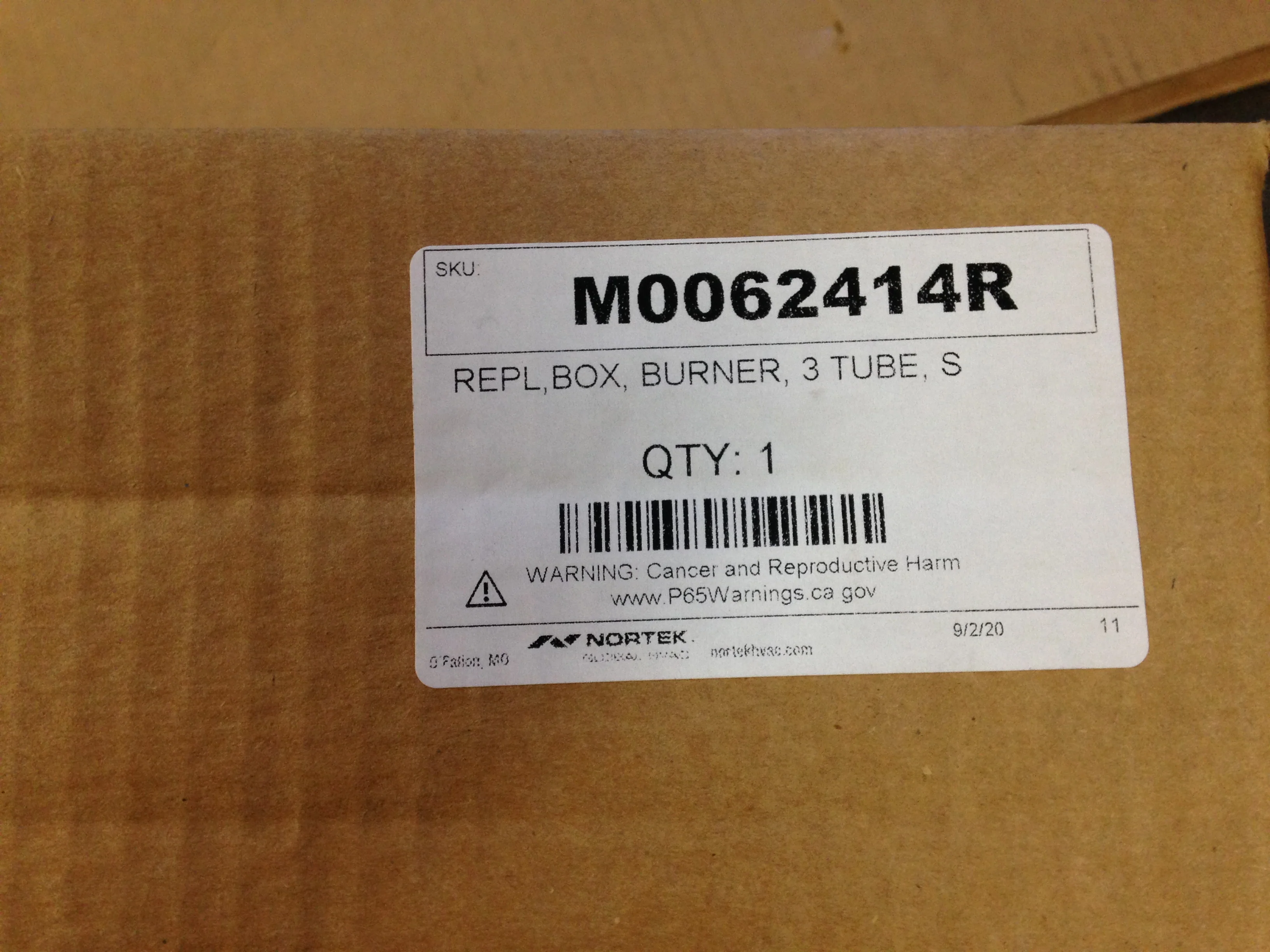 Replacement, Box, Burner, 3 Tube, S - Image 4