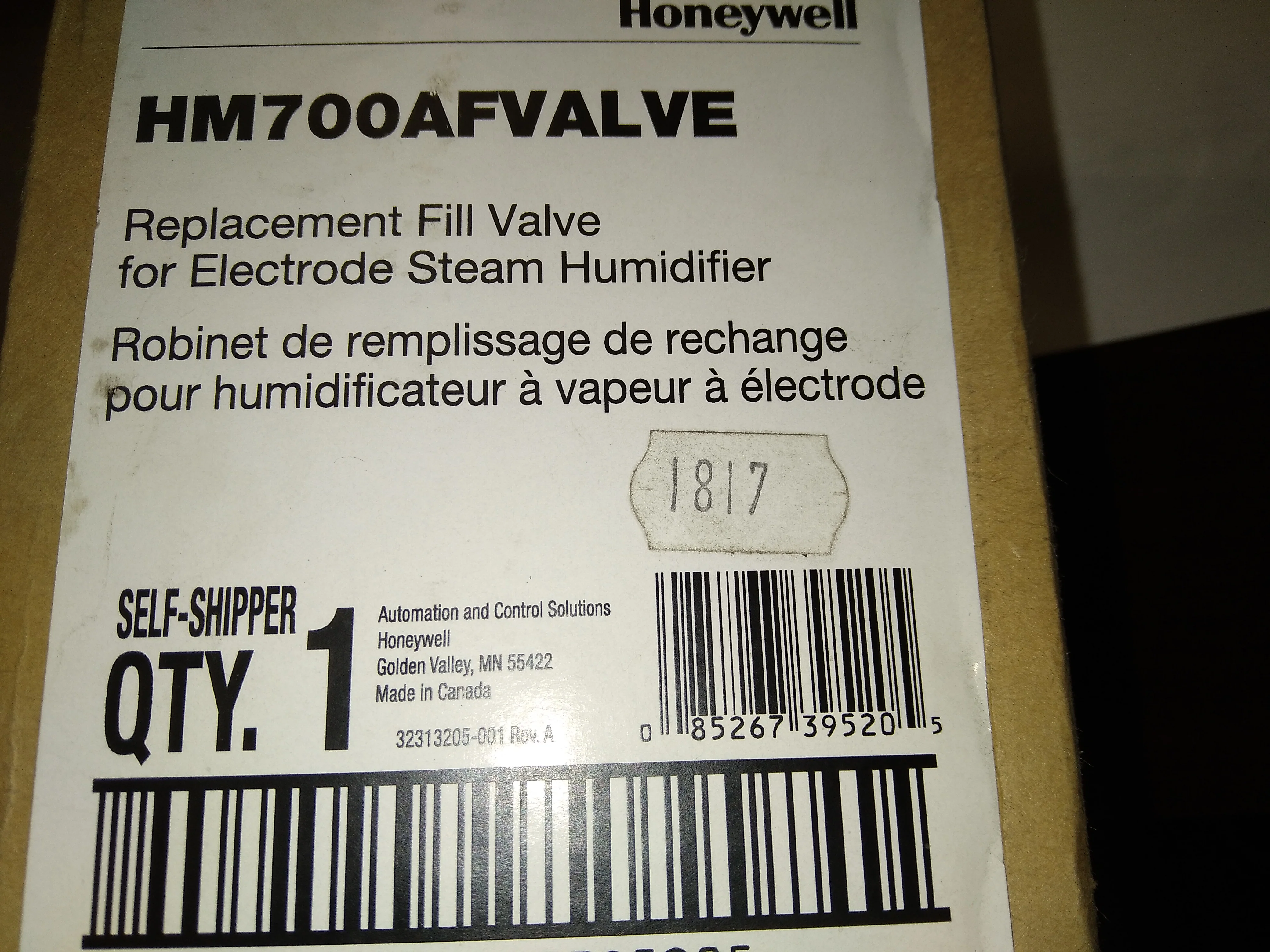 Replacement Fill Valve for Electrode Steam Humidifiers - Image 4