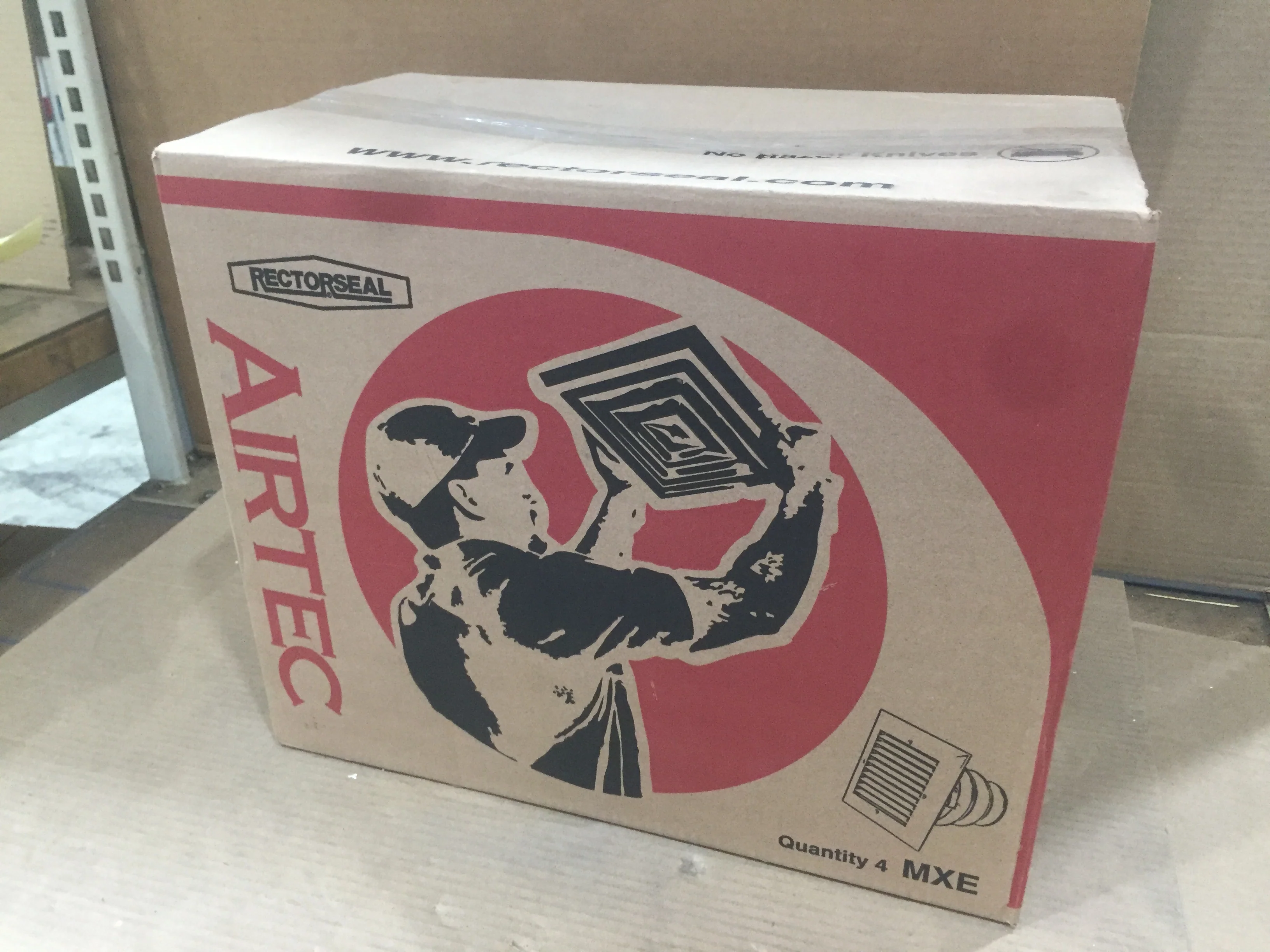 RETURN/EXHAUST GRILLE BOX COMBO, SOLD AS 4 PER BOX - Image 5