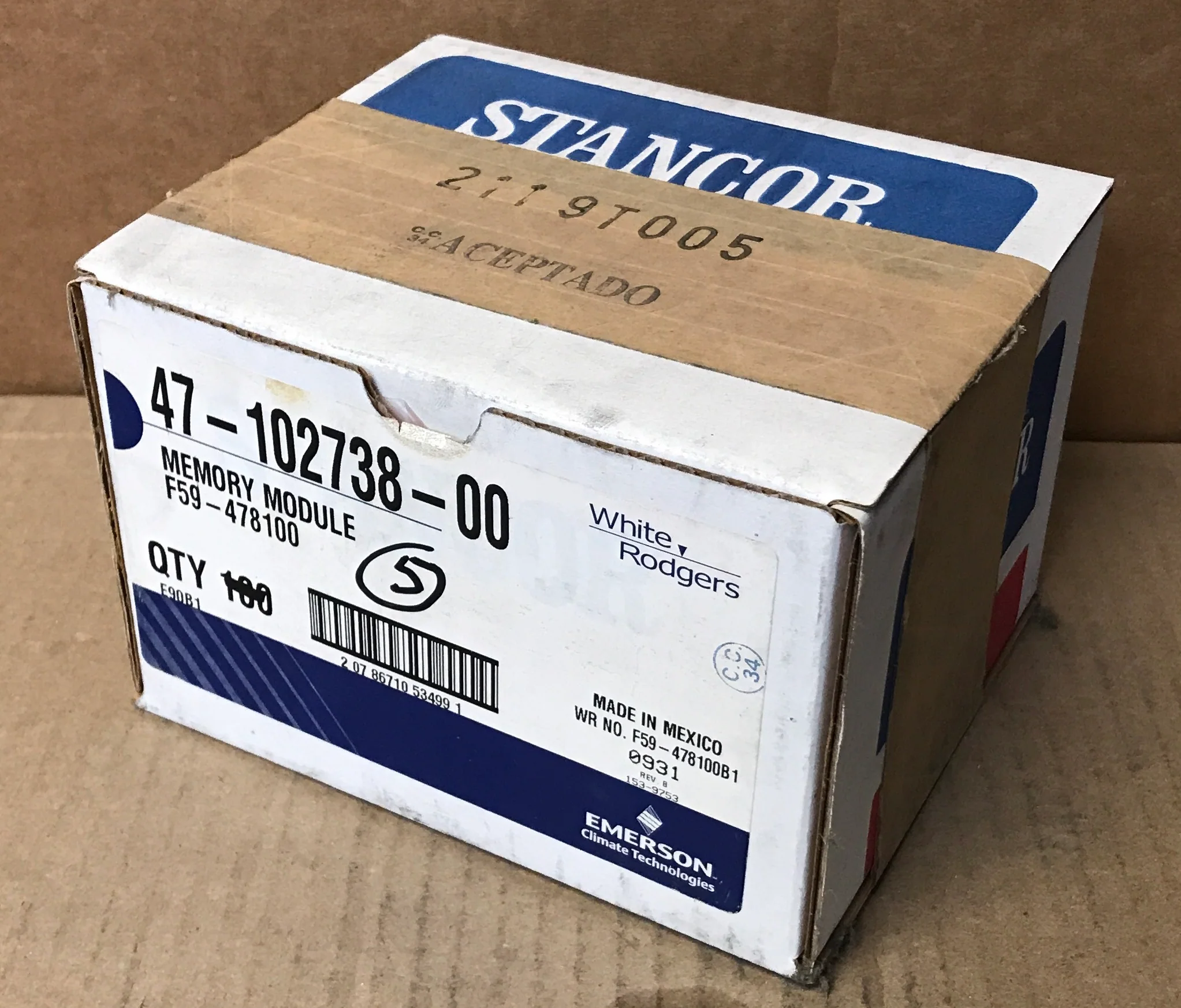 Rheem Memory Module w/No Programming - Image 4