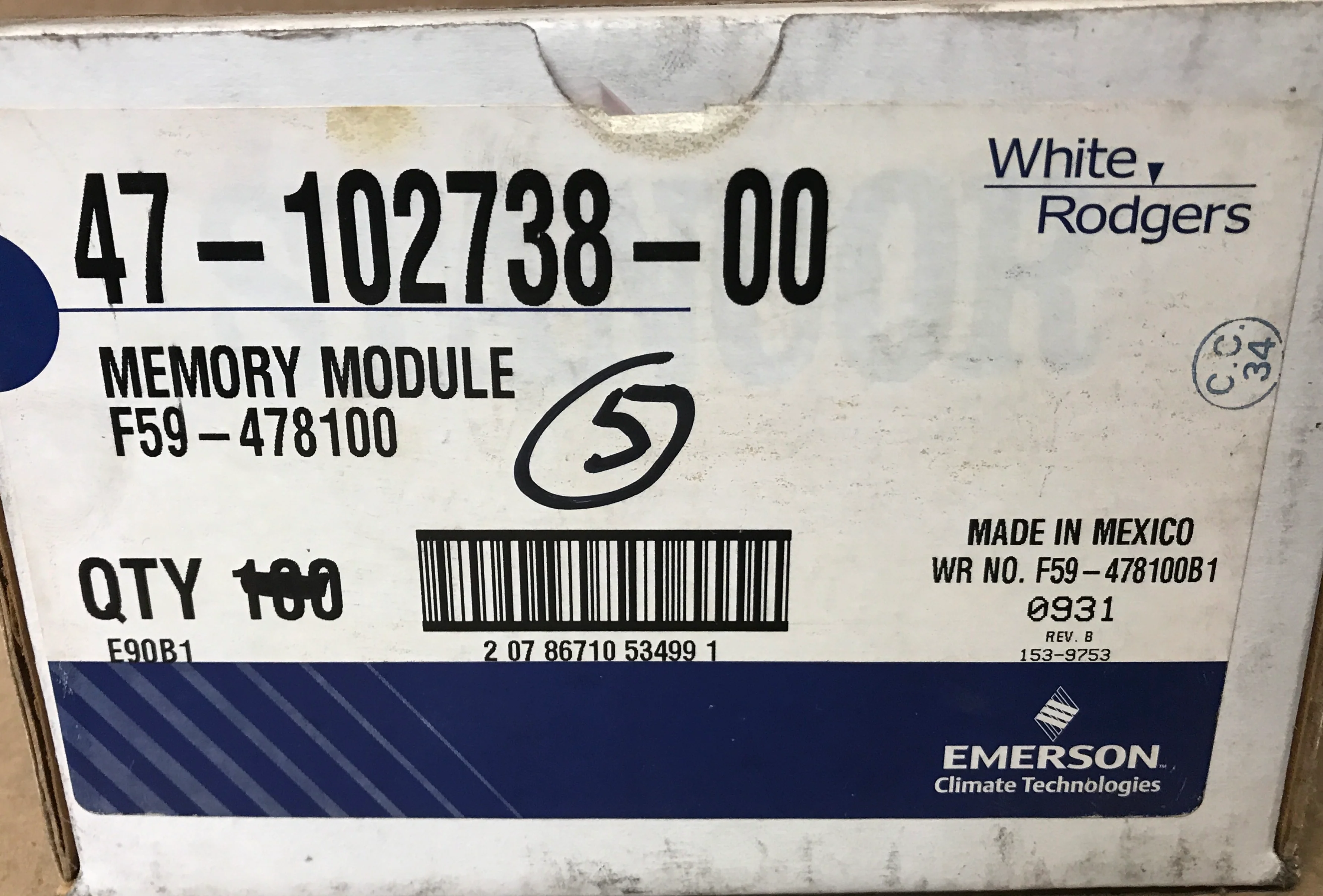 Rheem Memory Module w/No Programming - Image 5