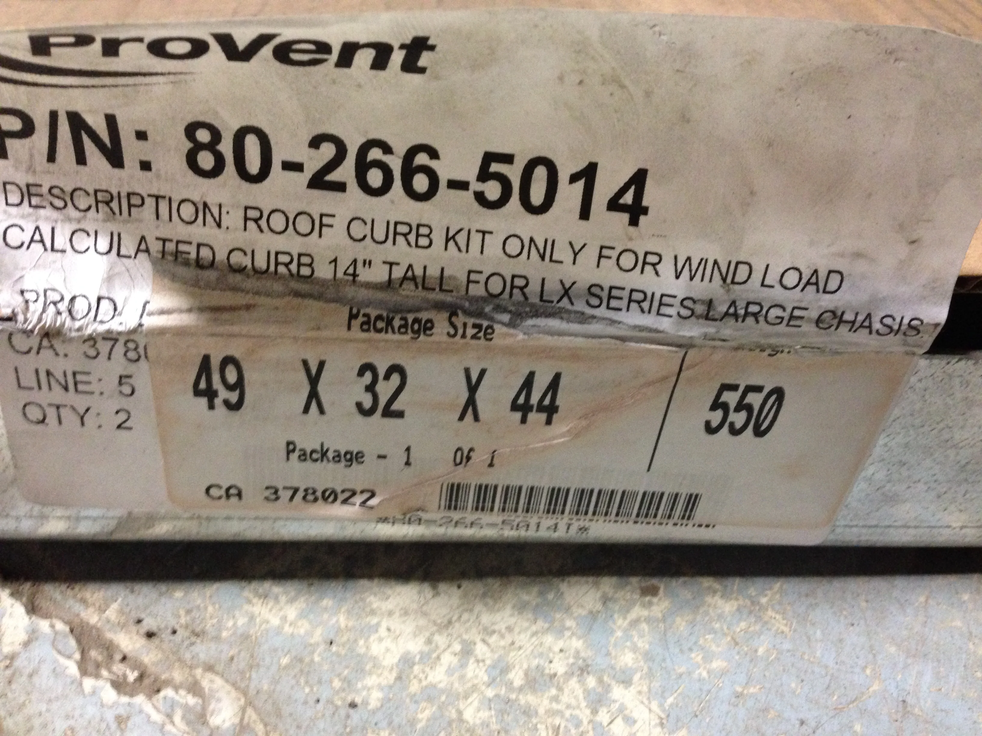 Roof Curb Kit - Image 3