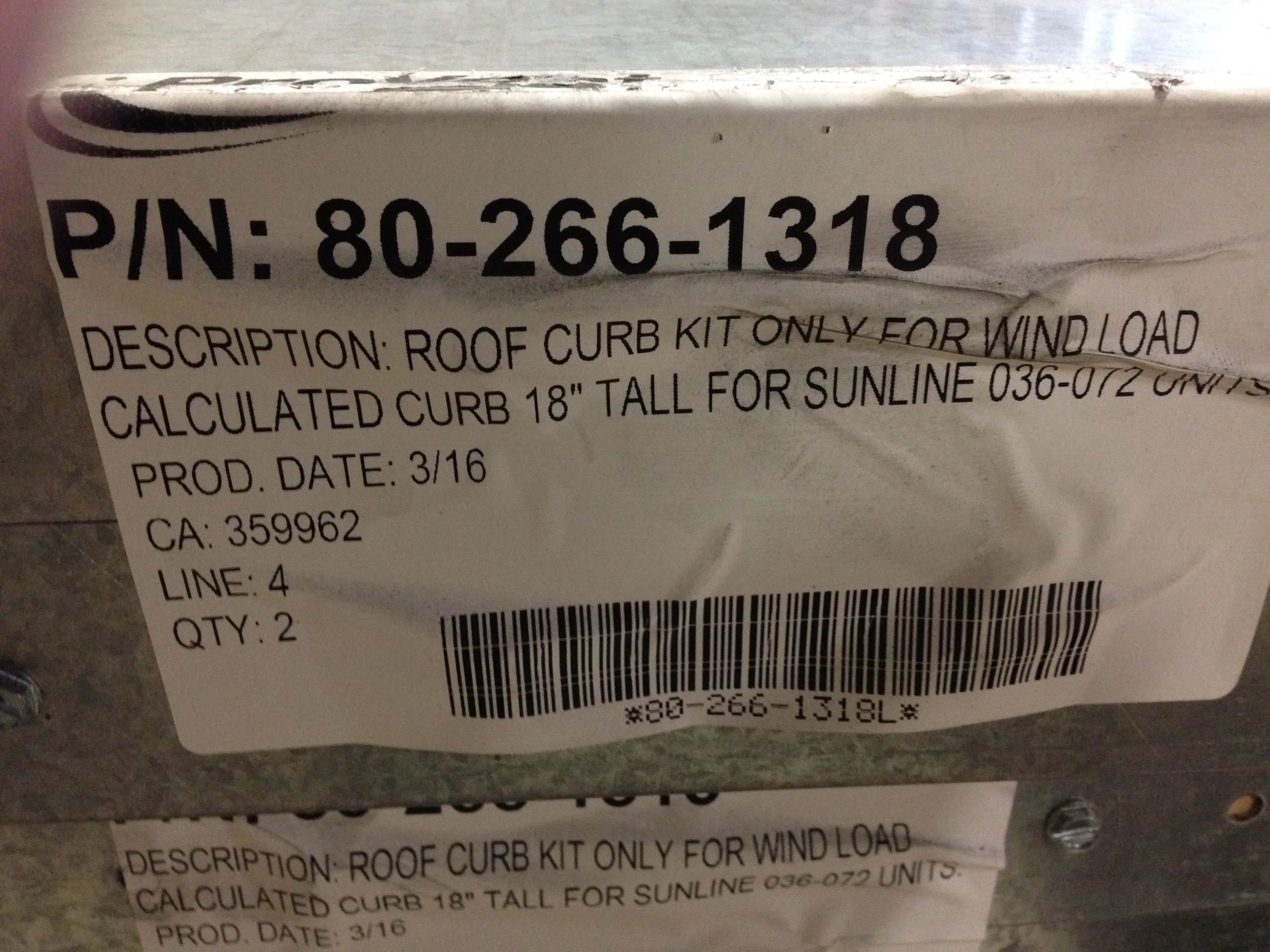 Roof Curb Kit - Image 3