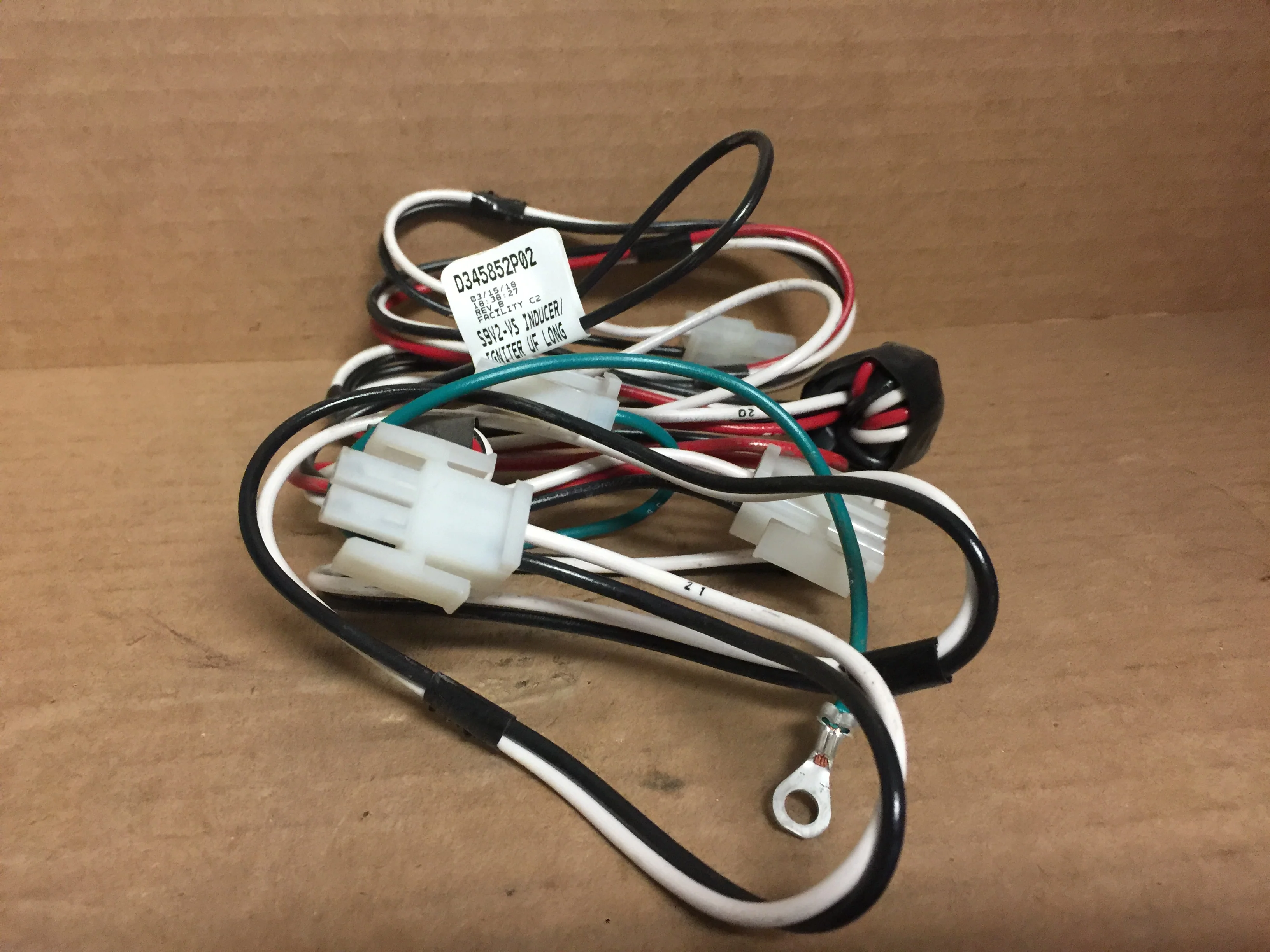 S9V2-VS INDUCER/IGNITER UF LONG WIRING HARNESS