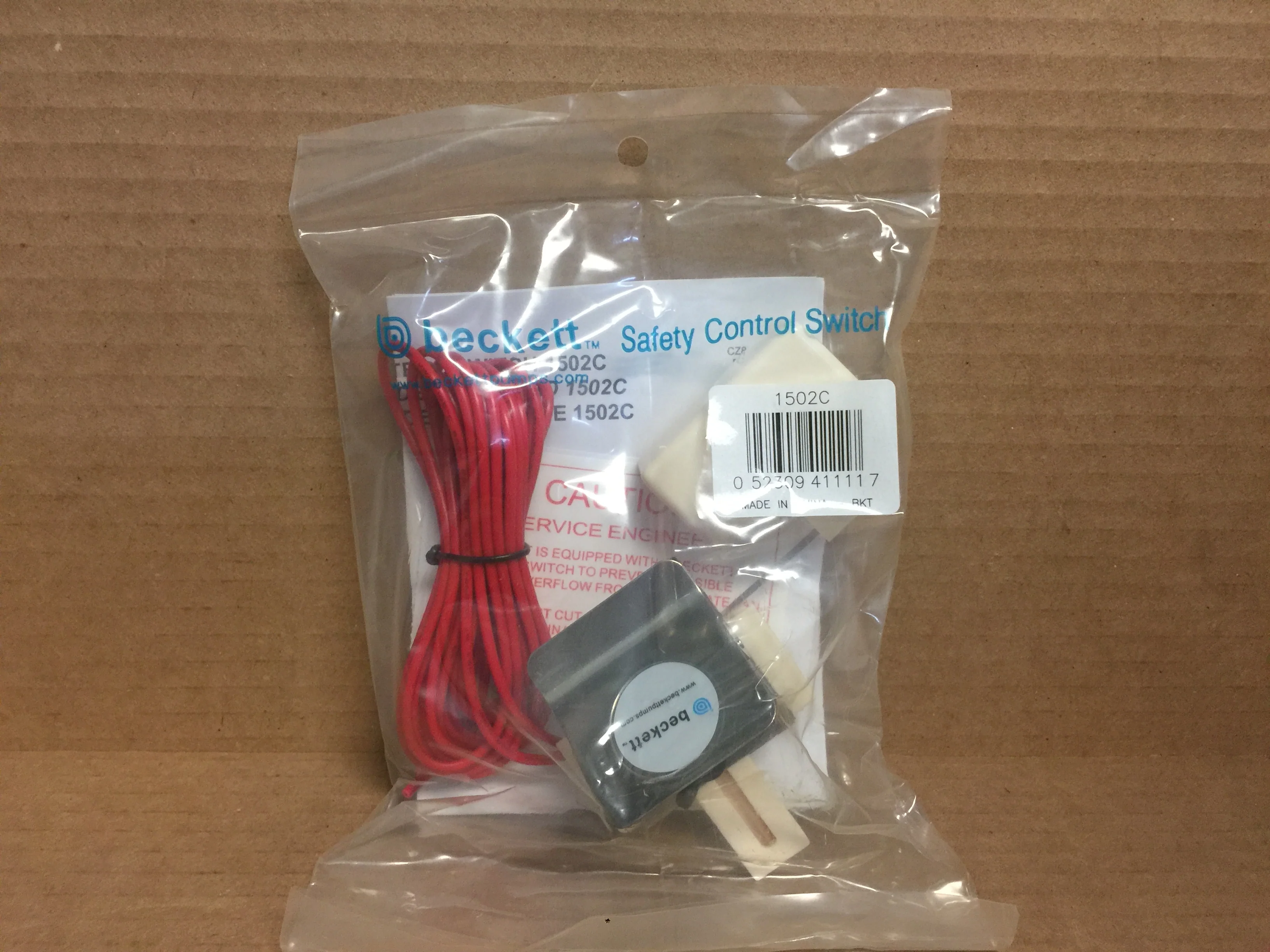 Safety Control Switch; Drain Overflow, SPDT, Float Safety, 115/230VAC - Image 6