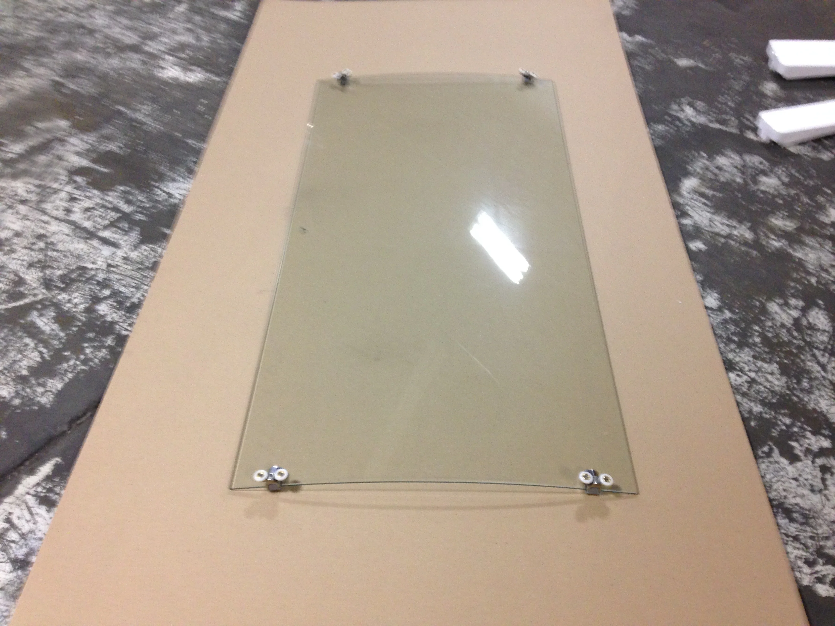 Saver Sliding Bath Door, Silver Shine, Clear