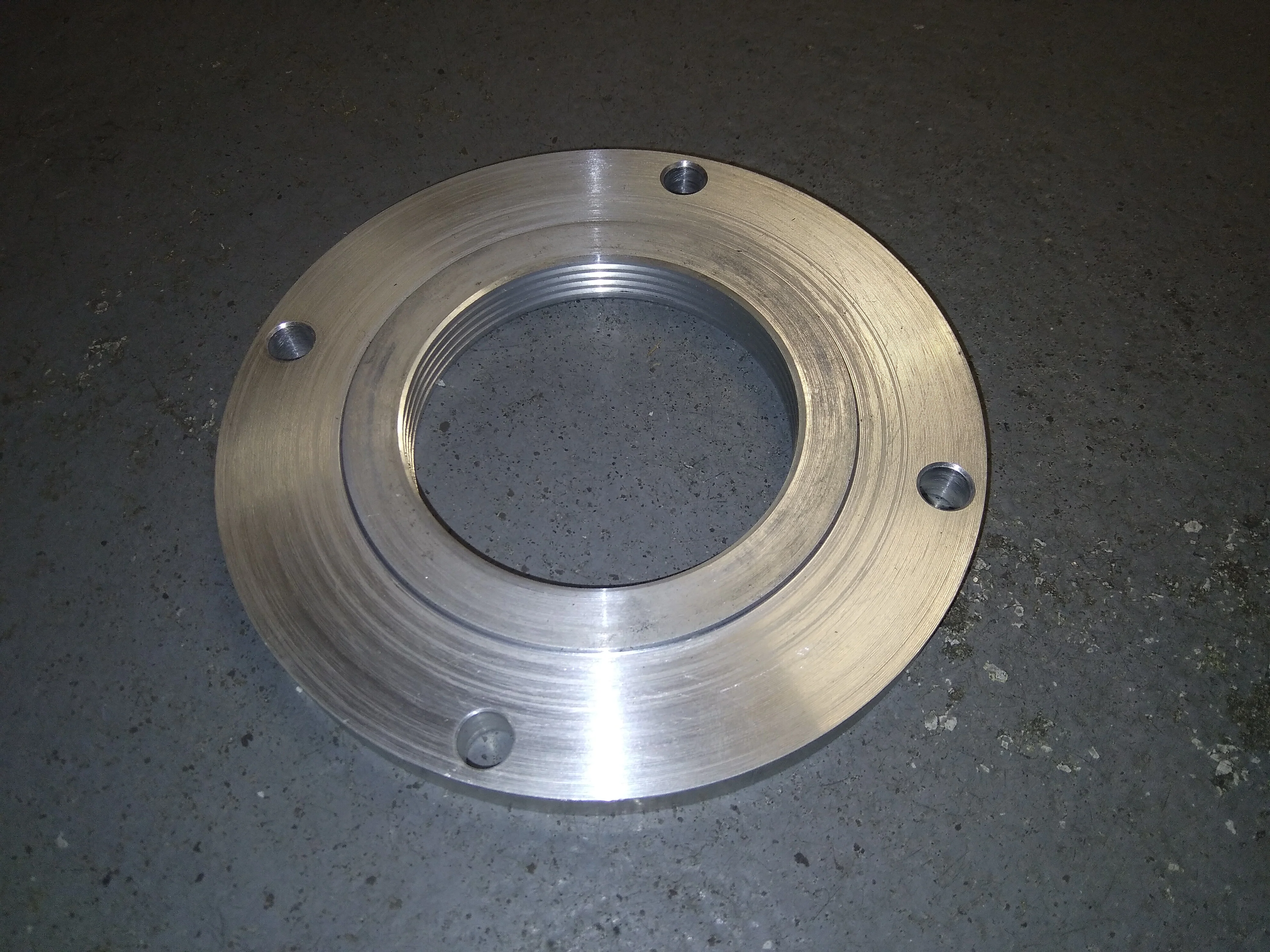 SEAL; LABRYNTH BETWEEN MOTOR HOUSING AND ROTOR HOUSING 6.00 INCH DIA. 6061 ALUMINUM - Image 2