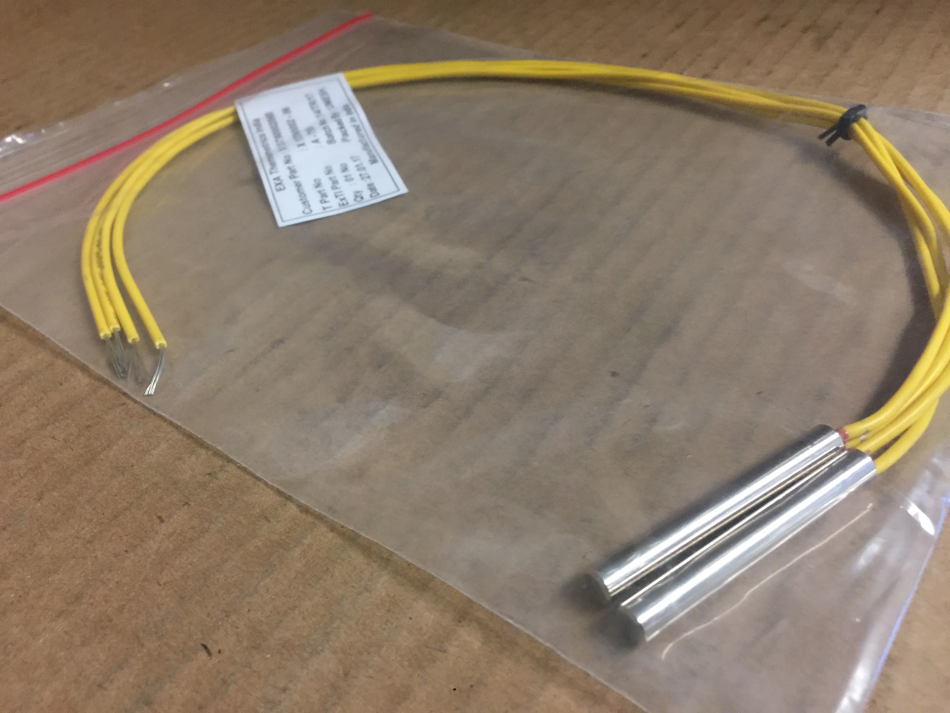 SENSOR; THERMISTOR PRB. ST-STEEL 10 KOHM +- .3 C MATCH PAIR 18'' LEADS - Image 4