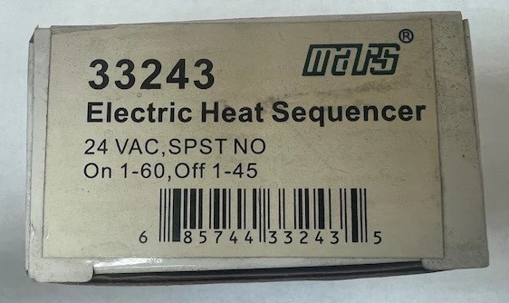 Series 332 24V Fan & Heat One Switch SPST Thermal Sequencer w/Screw Terminals and Quick Connects - Image 4