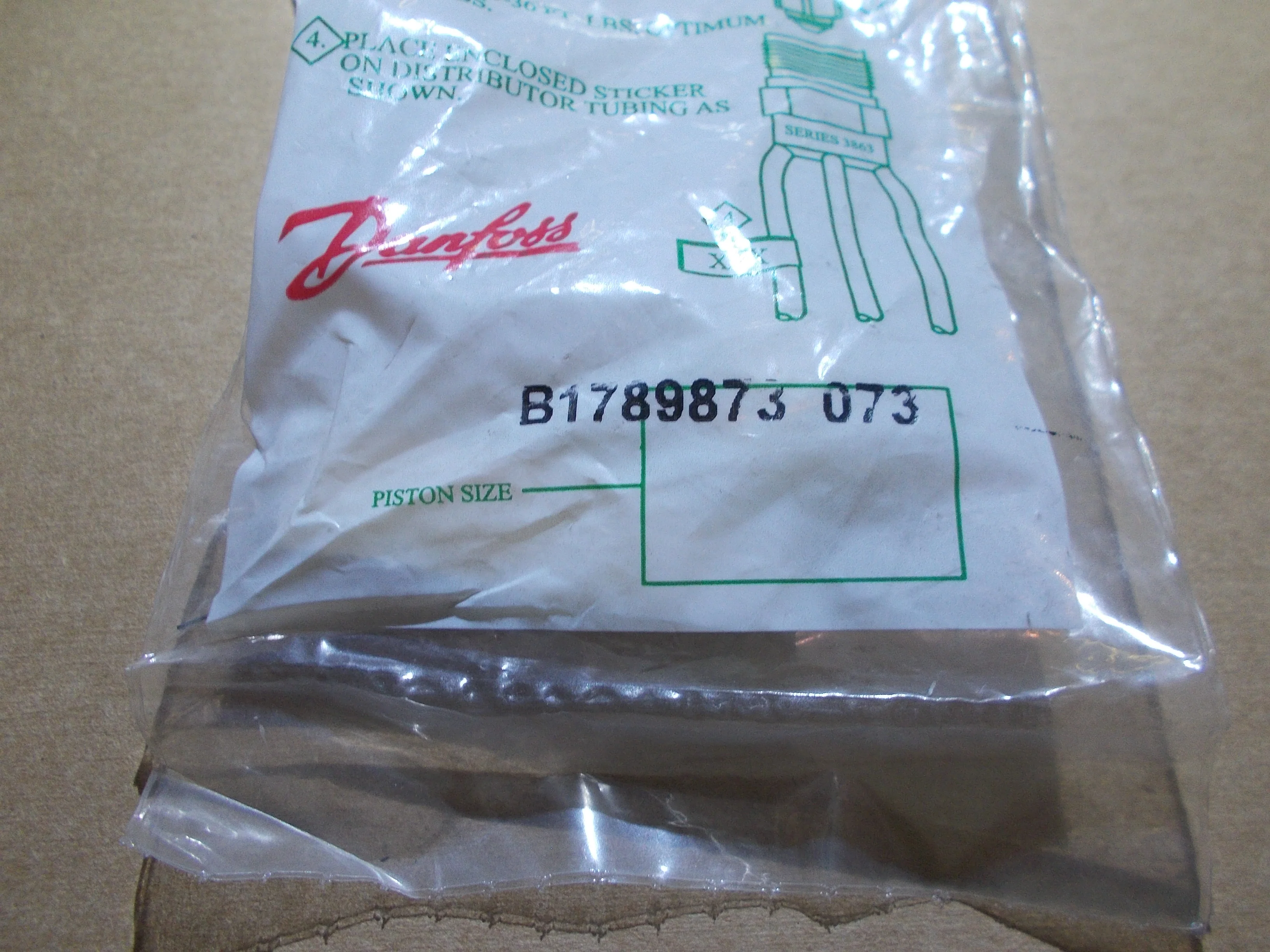 Series 3863 Flowcheck Piston Kit, Piston Size 073" - Image 5
