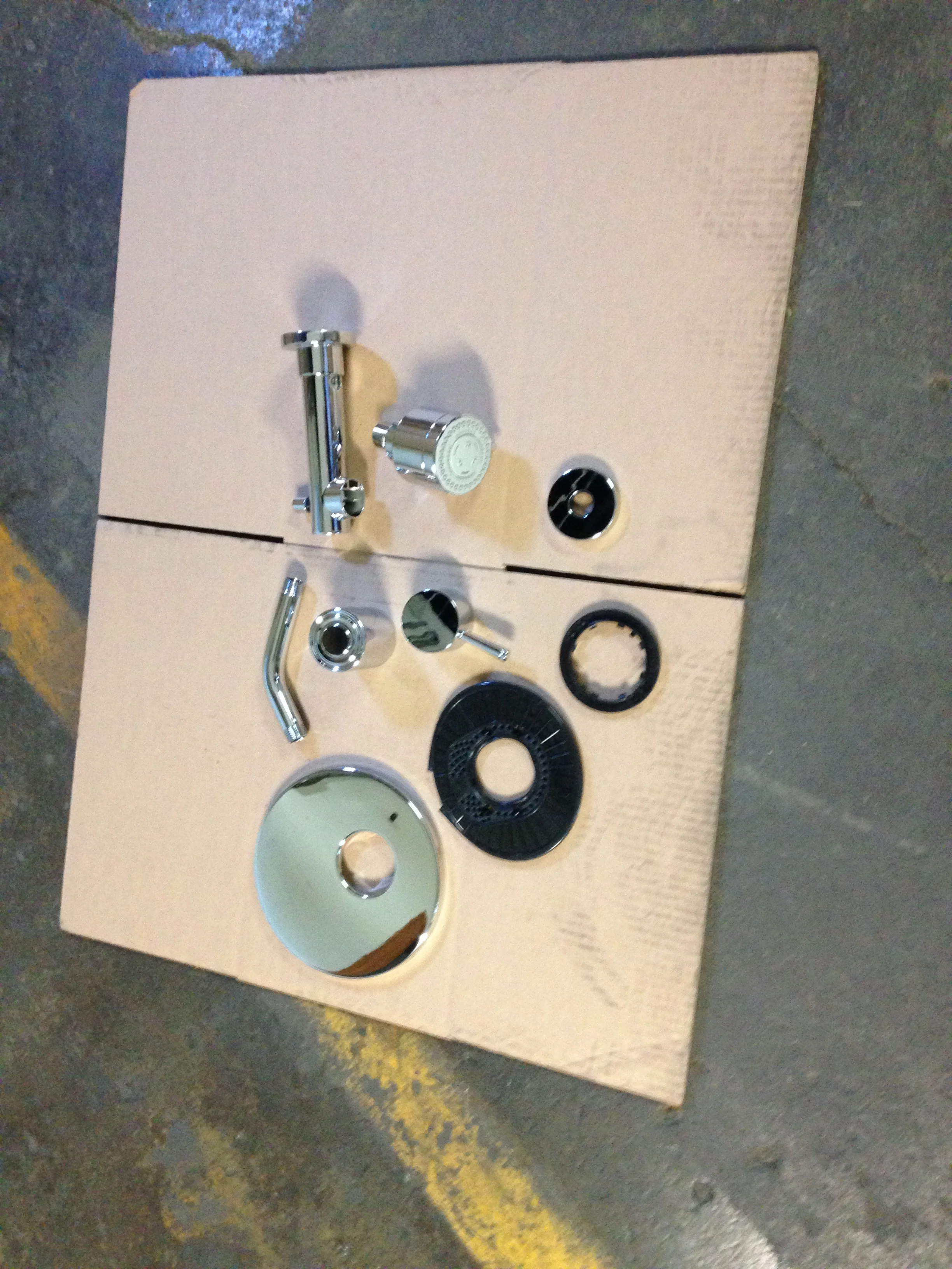 Serin Bath/Shower Trim Kit with Metal Lever Handle