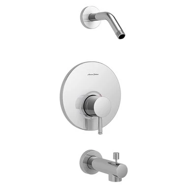 Serin Bath/Shower Trim w/Pressure Balance Cartridge Less Showerhead
