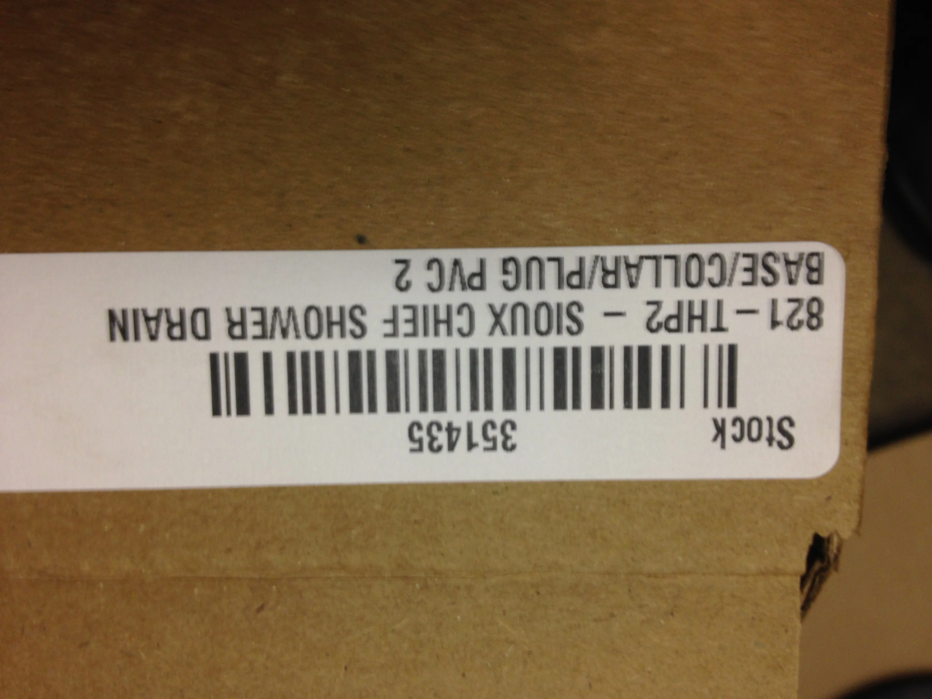 Shower Drain, Base, Collar, Plug PVC, 2" - Image 4