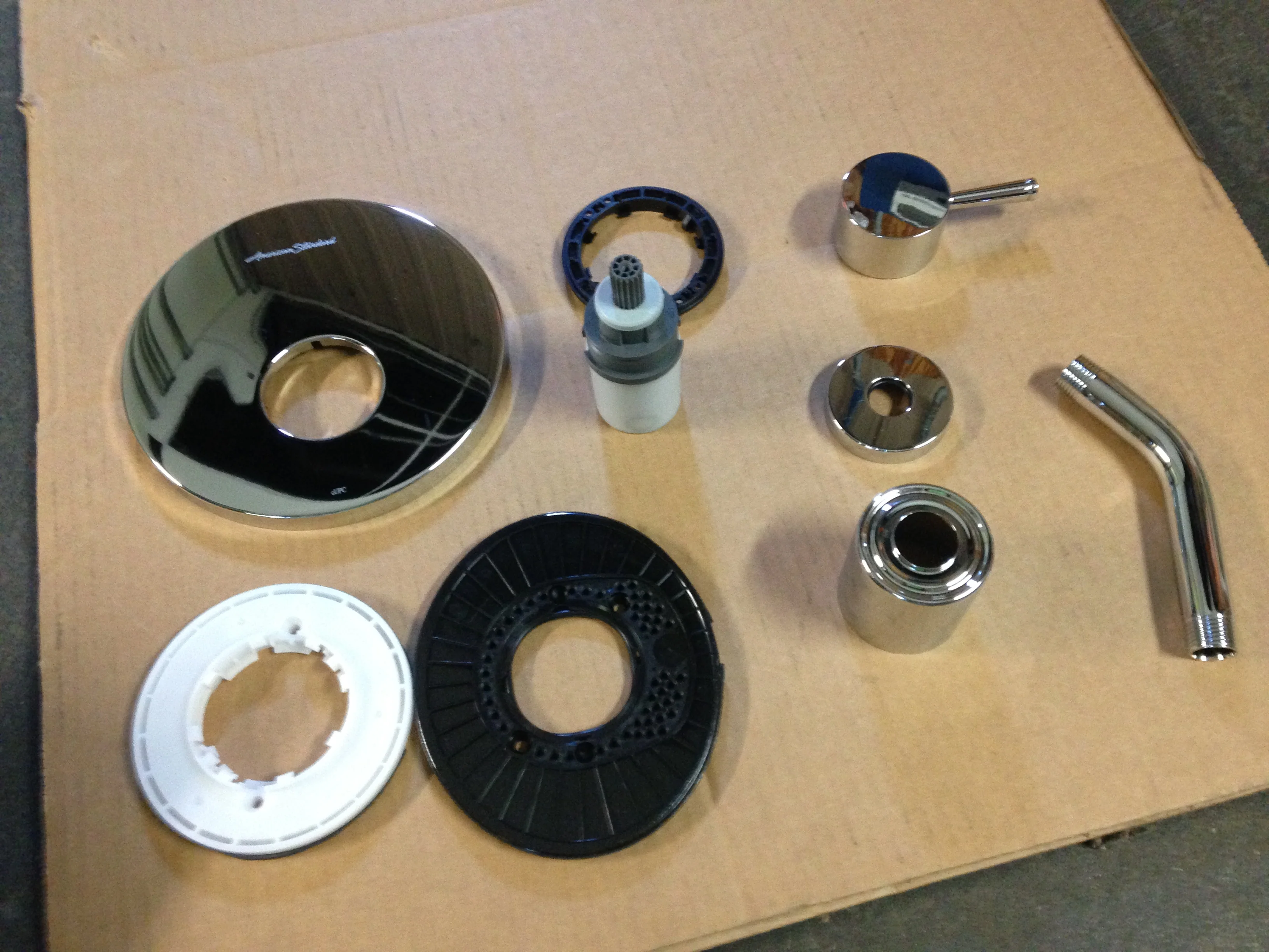 Shower Only Trim w/Pressure Balance Cartridge Less Valve Body & Shower Head - Image 2