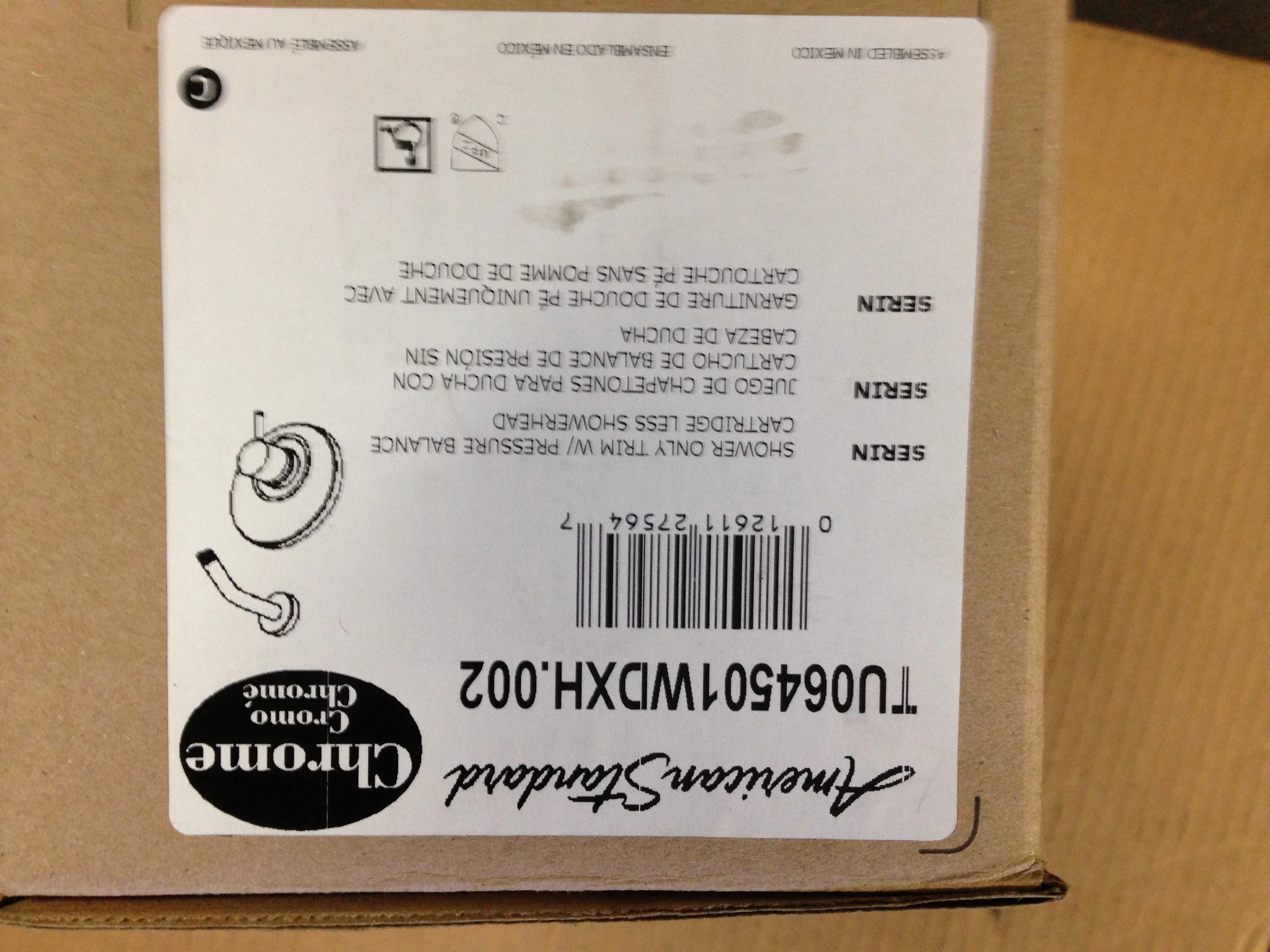 Shower Only Trim w/Pressure Balance Cartridge Less Valve Body & Shower Head - Image 4