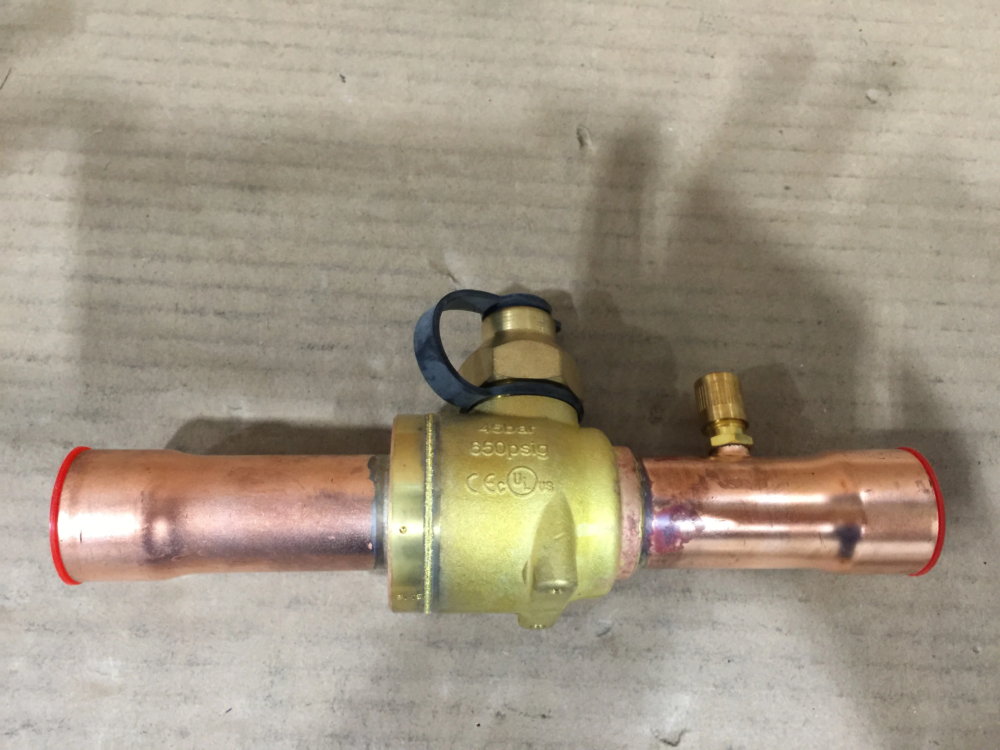Shut-Off Ball Valve Straightway Type GPC 28S; 1-1/8" Solder ODF - Image 2