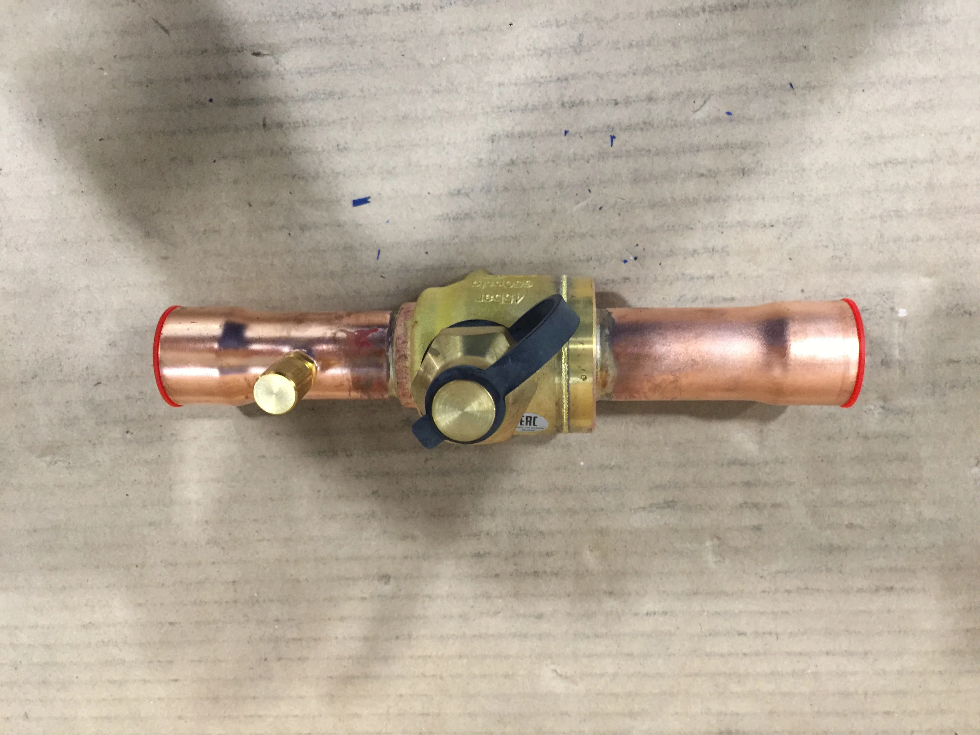 Shut-Off Ball Valve Straightway Type GPC 28S; 1-1/8" Solder ODF - Image 3