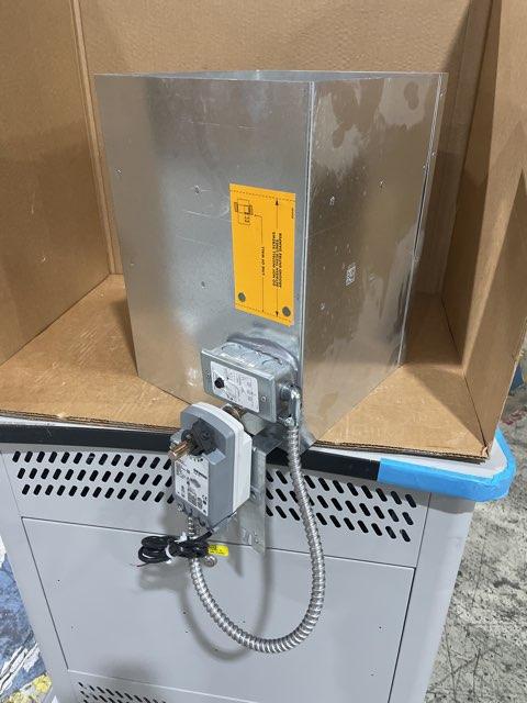 SIEMENS ELECTRONIC FIRE DAMPER 12"X12", 50-60 HERTZ, 120-230VOLTS, 1 PHASE - Image 3