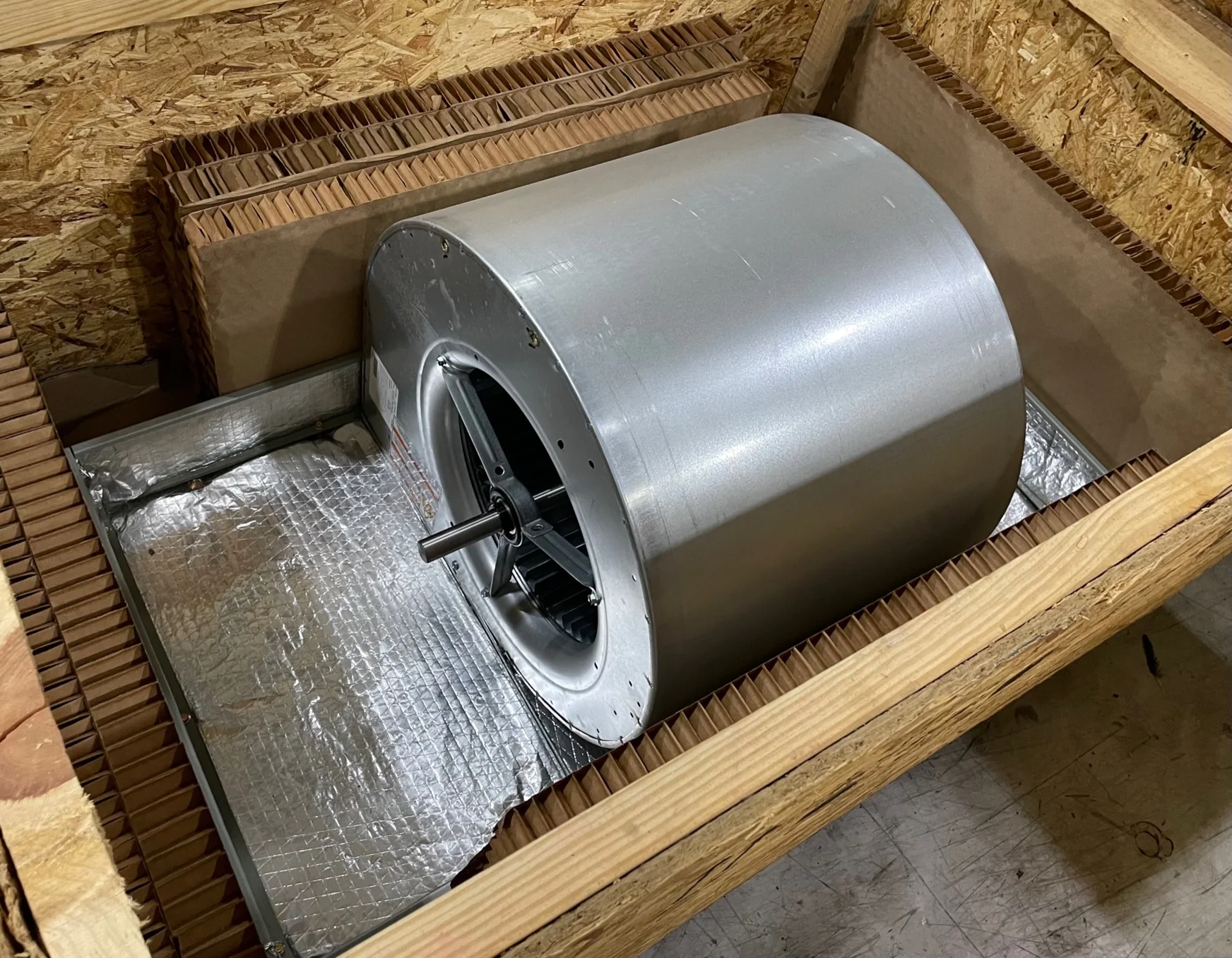 Single Blower Housing Assembly With Top Panel - Image 6