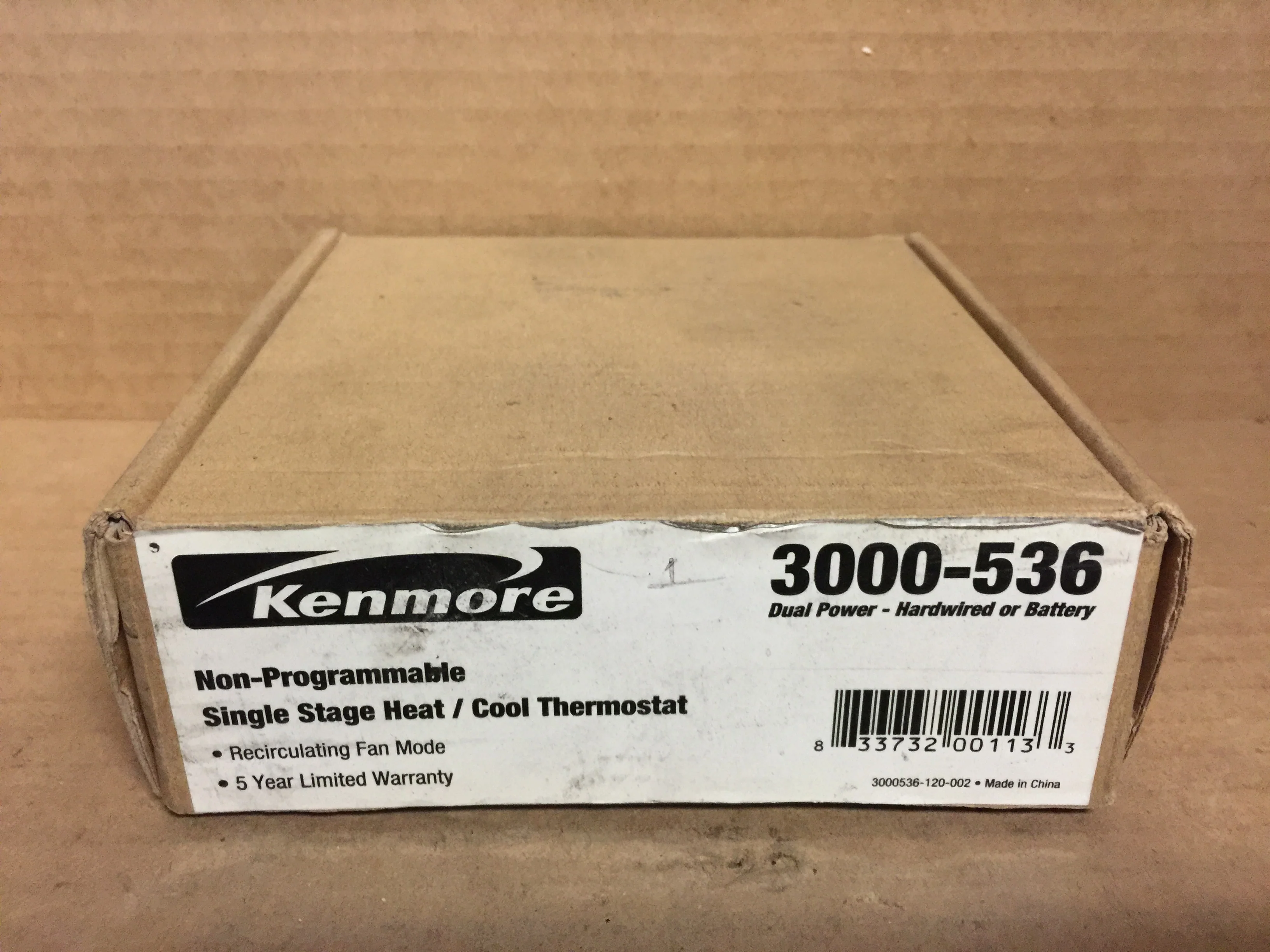 Single Stage Heat/Cool Thermostat; 24V - Image 5