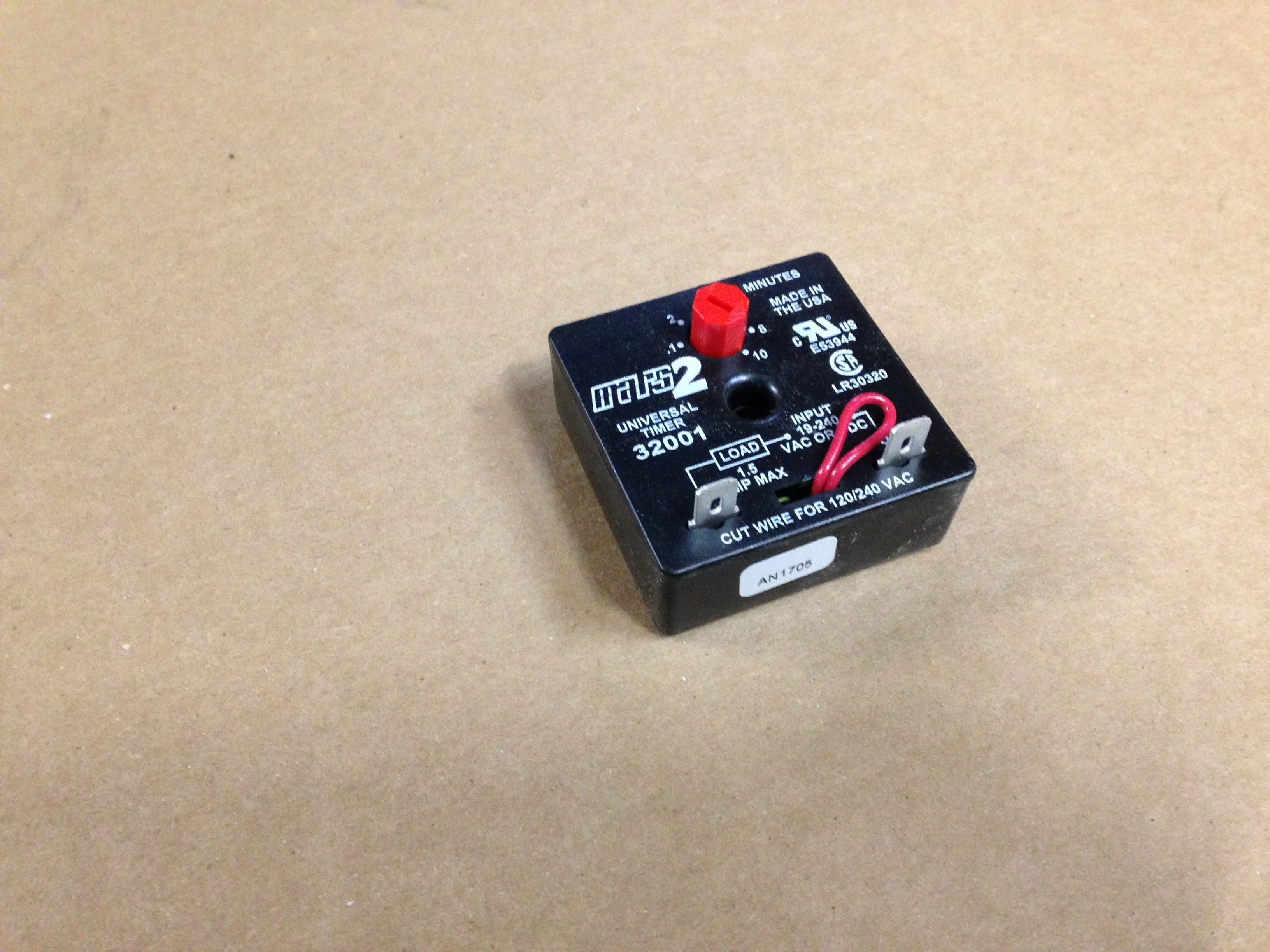 Solid States Delay-On-Break Timer 19 - 240Vac, 6 Sec. To 10 Min.Delay - Image 3