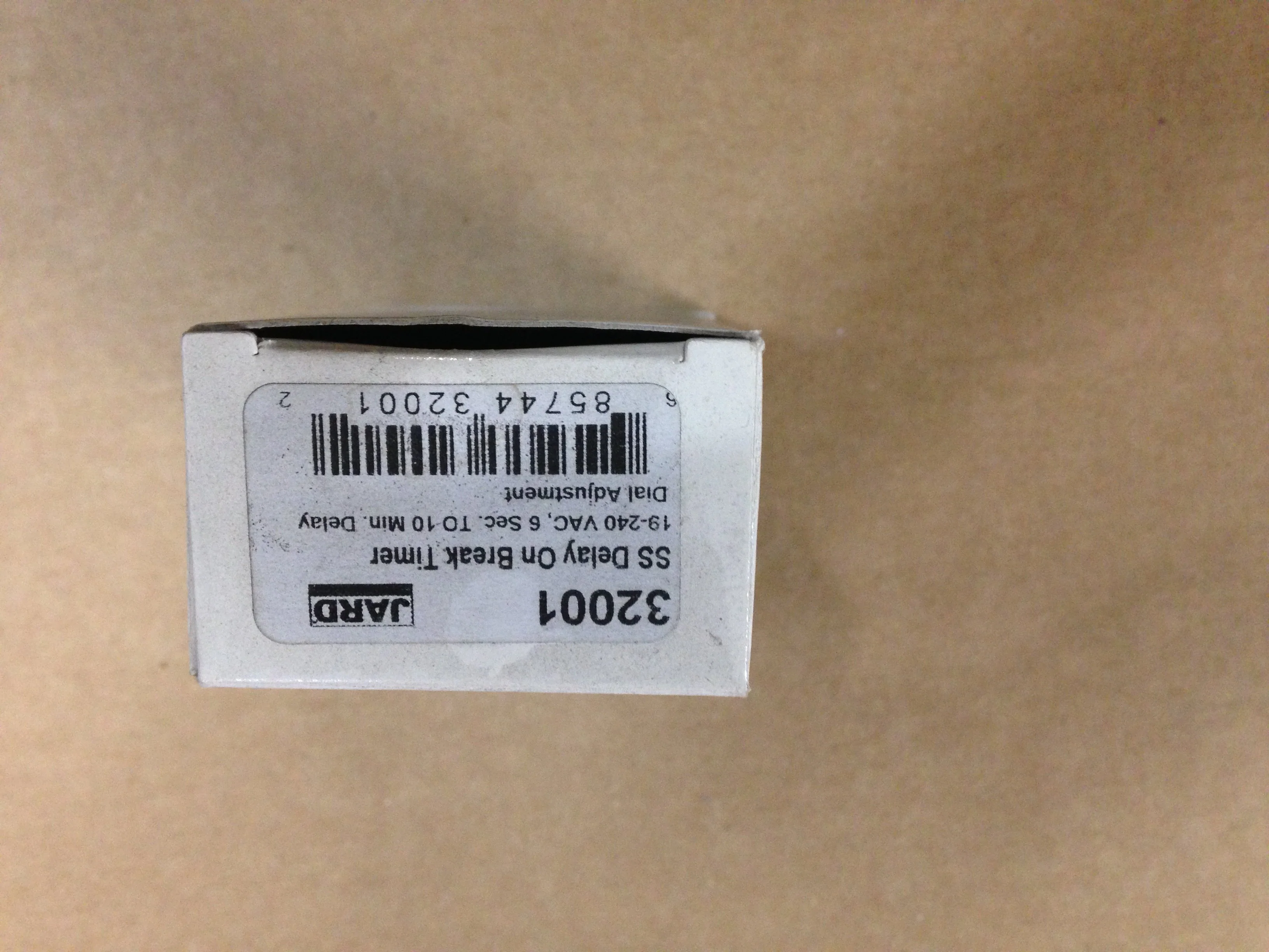 Solid States Delay-On-Break Timer 19 - 240Vac, 6 Sec. To 10 Min.Delay - Image 5