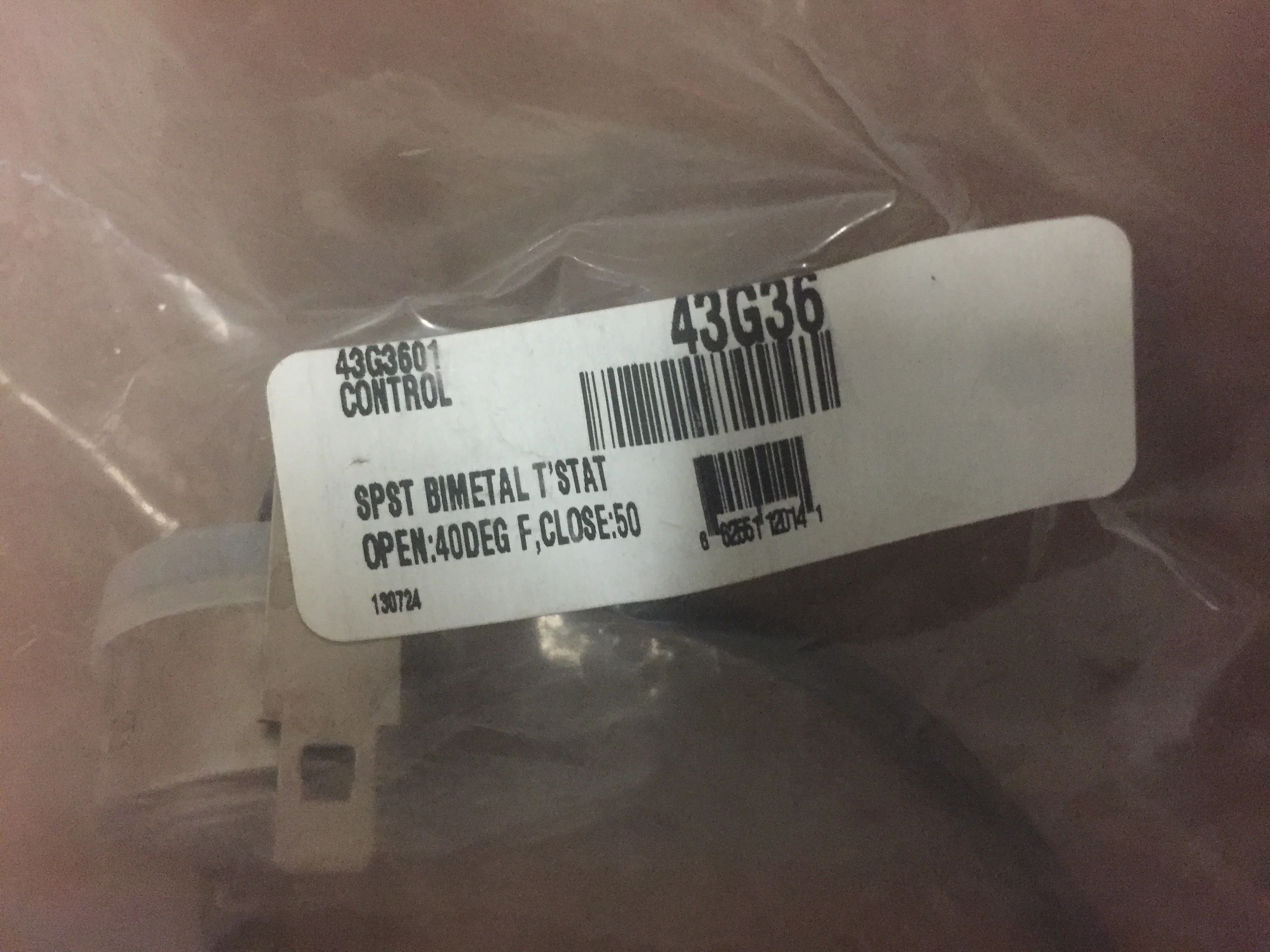 SPST Bimetal T'Stat Control - Image 5