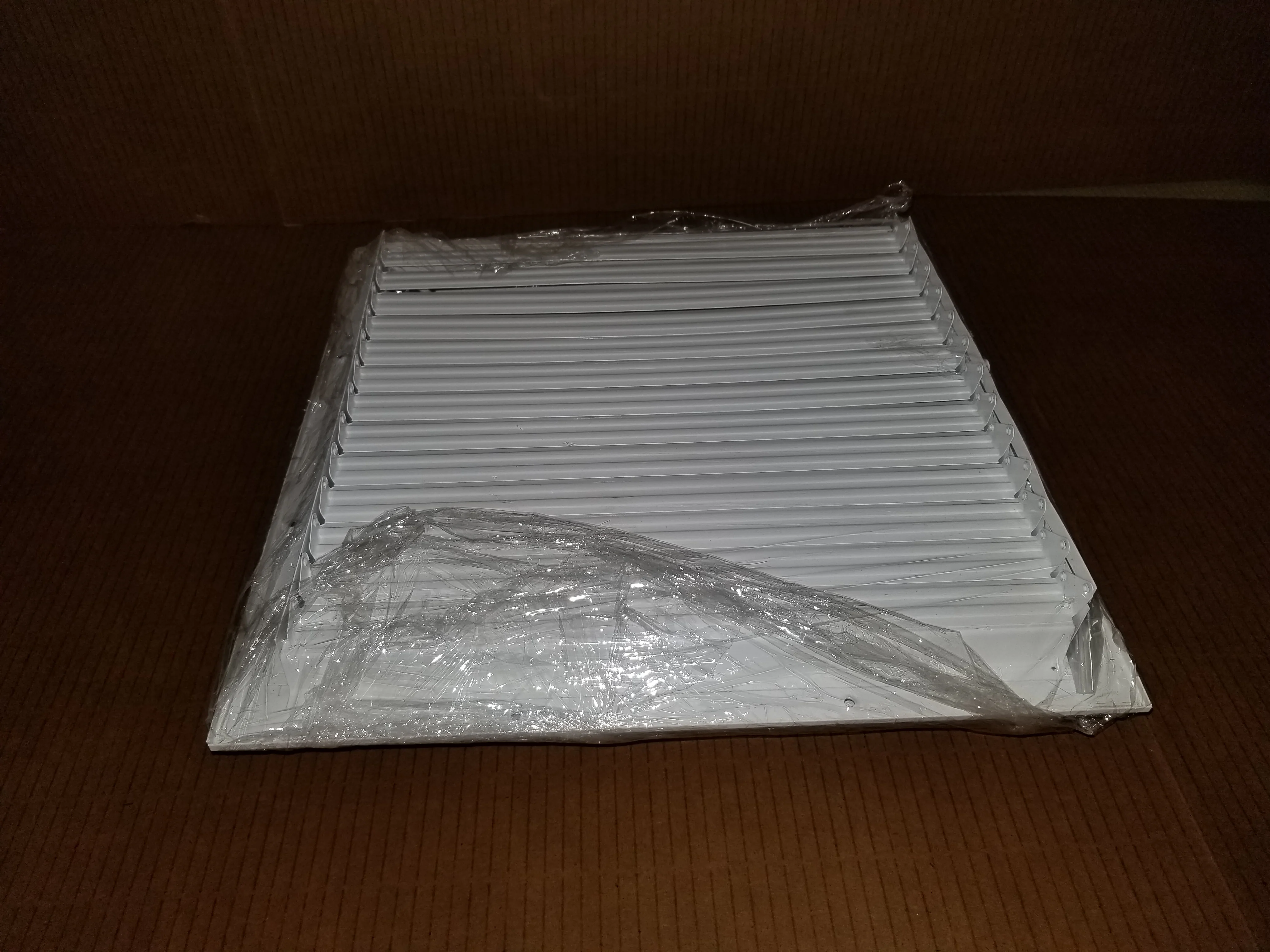 SQUARE CEILING SUPPLY DIFFUSER 14" X 14" WHITE - Image 2