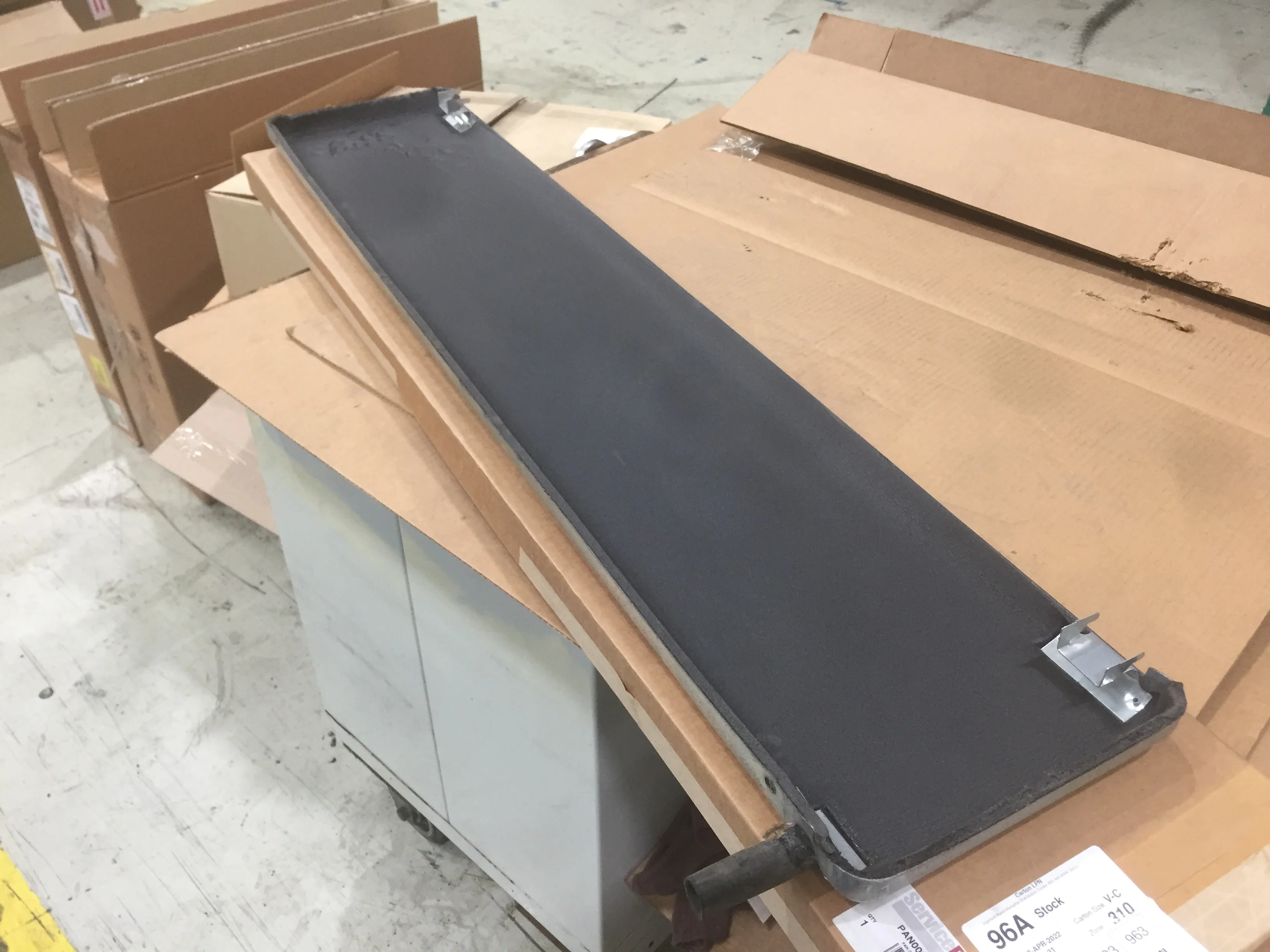 Stainless Steel LH Drain Pan 10" X 48 3/4" - Image 3