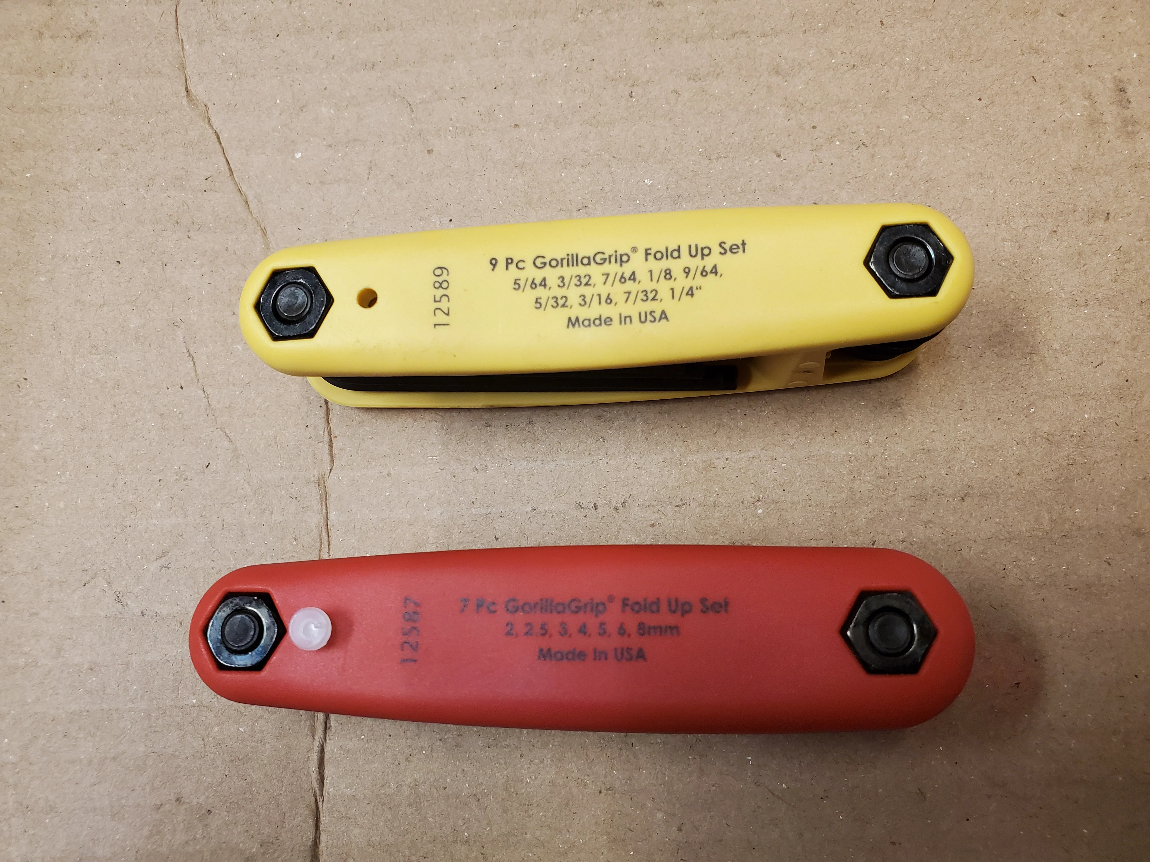 Standard and Metric Hex Key Set - Image 2
