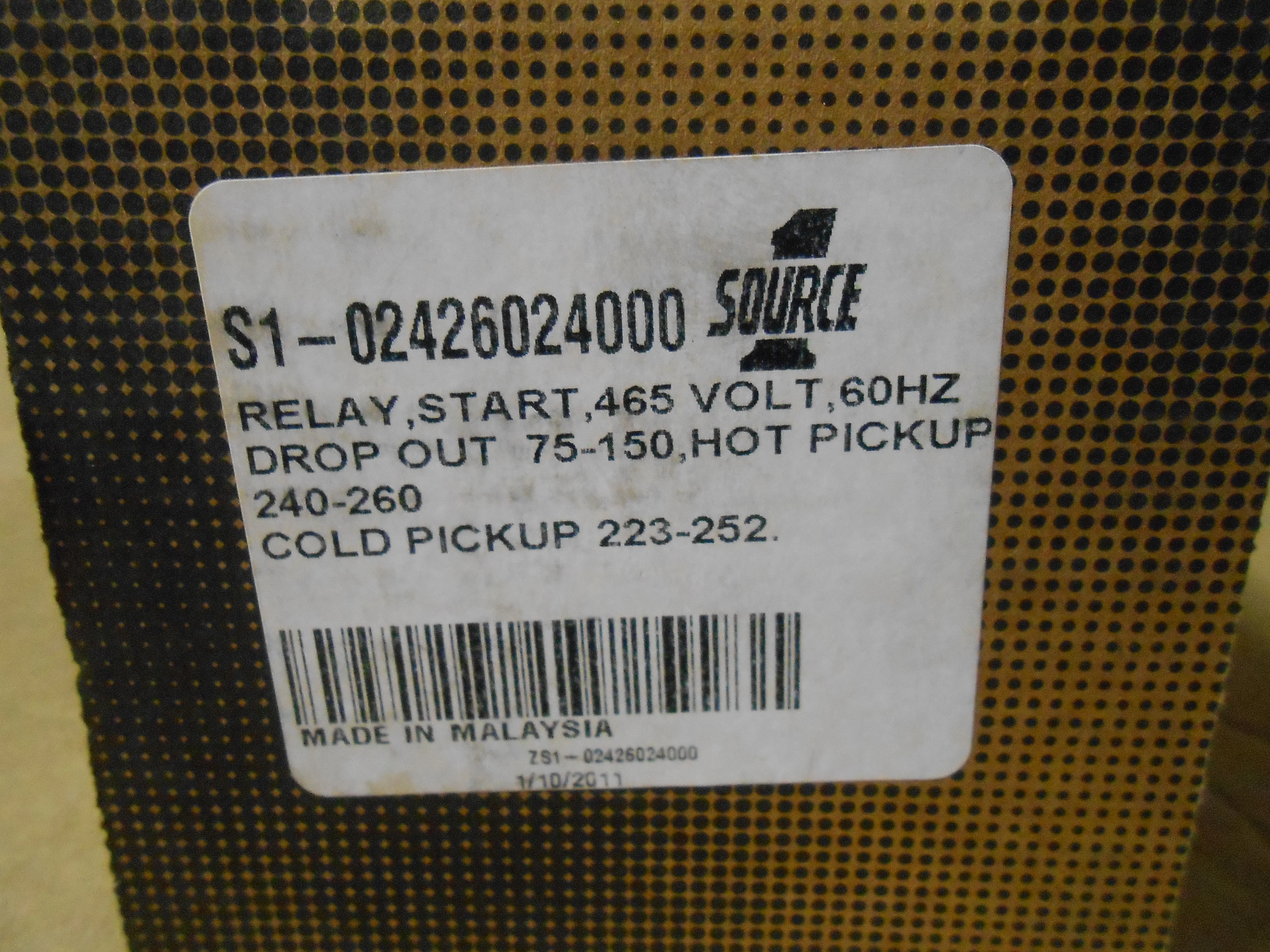 Start Relay 465 Volt/60 Hertz - Image 4