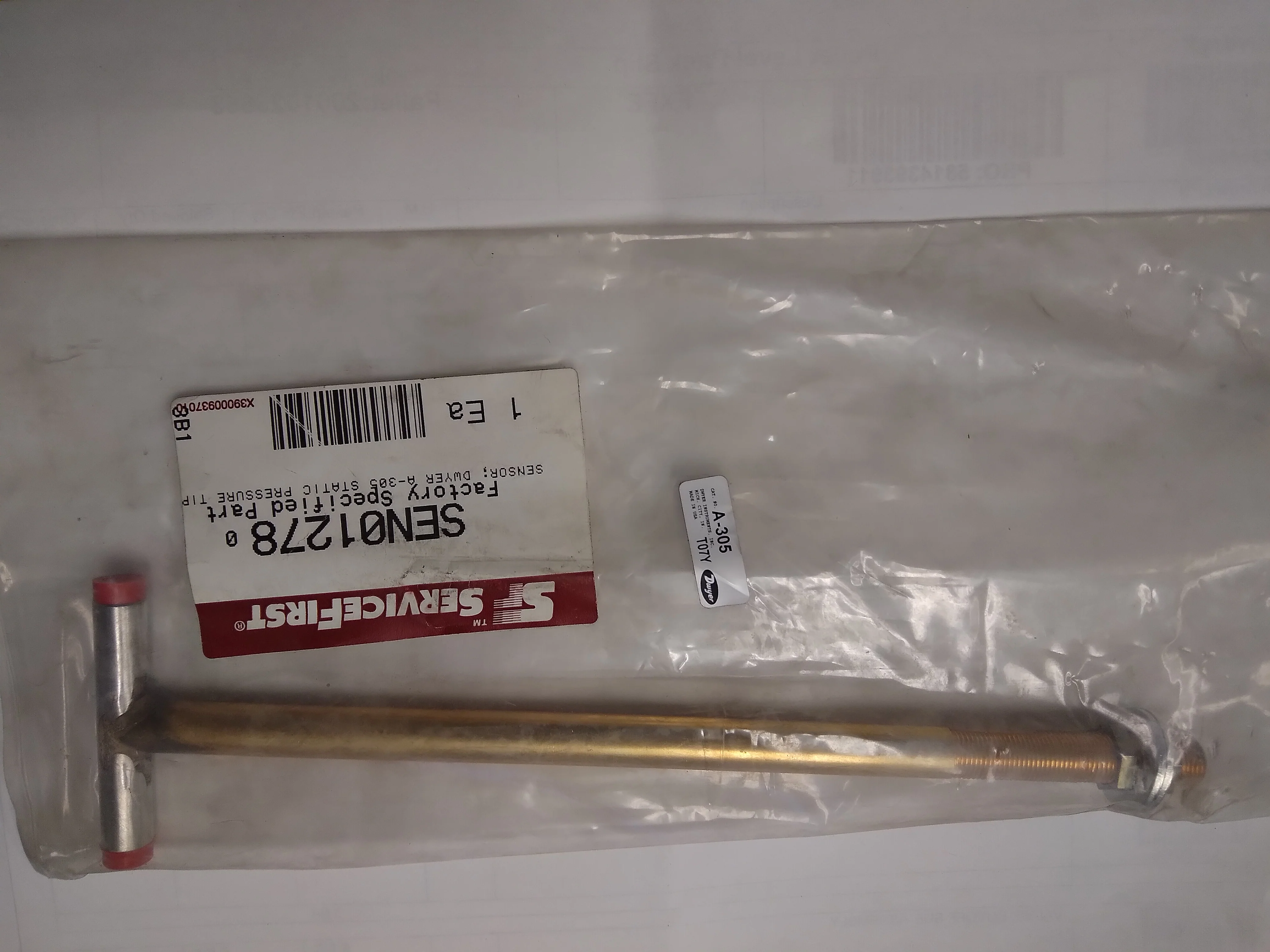 STATIC PRESSURE TIP SENSOR FOR DWYER A-305 - Image 5
