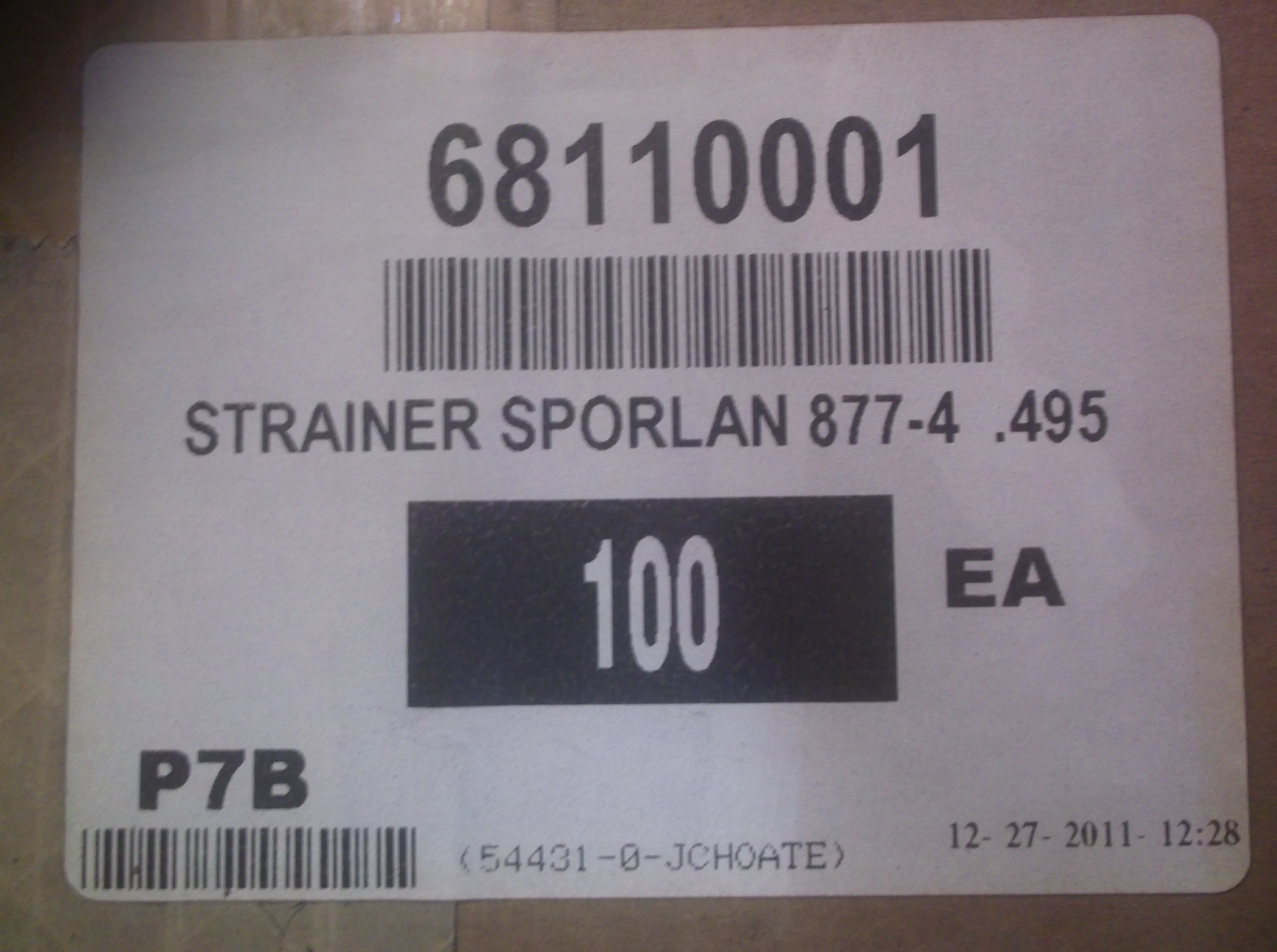 Strainer .495 For Er,Rc,Ef,Ebs Valves - Image 5