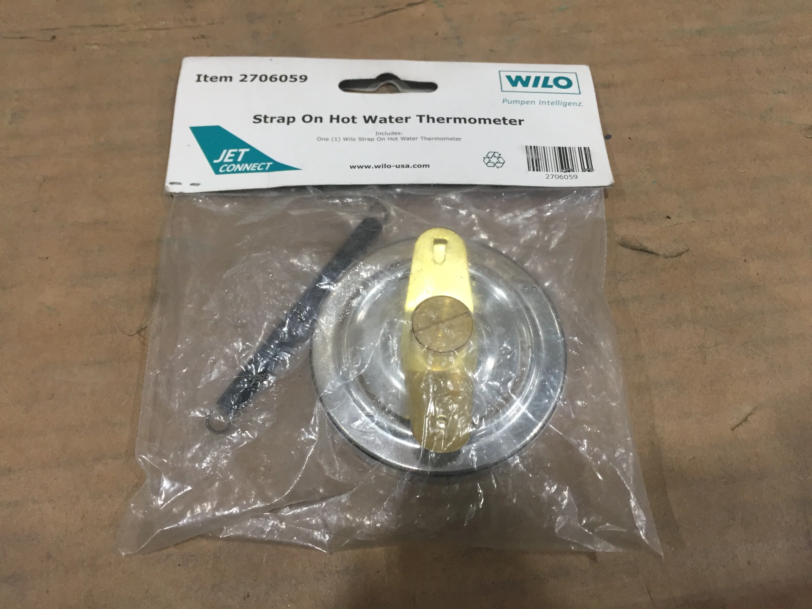 STRAP ON HOT WATER THERMOMETER; 30-250 DEGREE F - Image 2