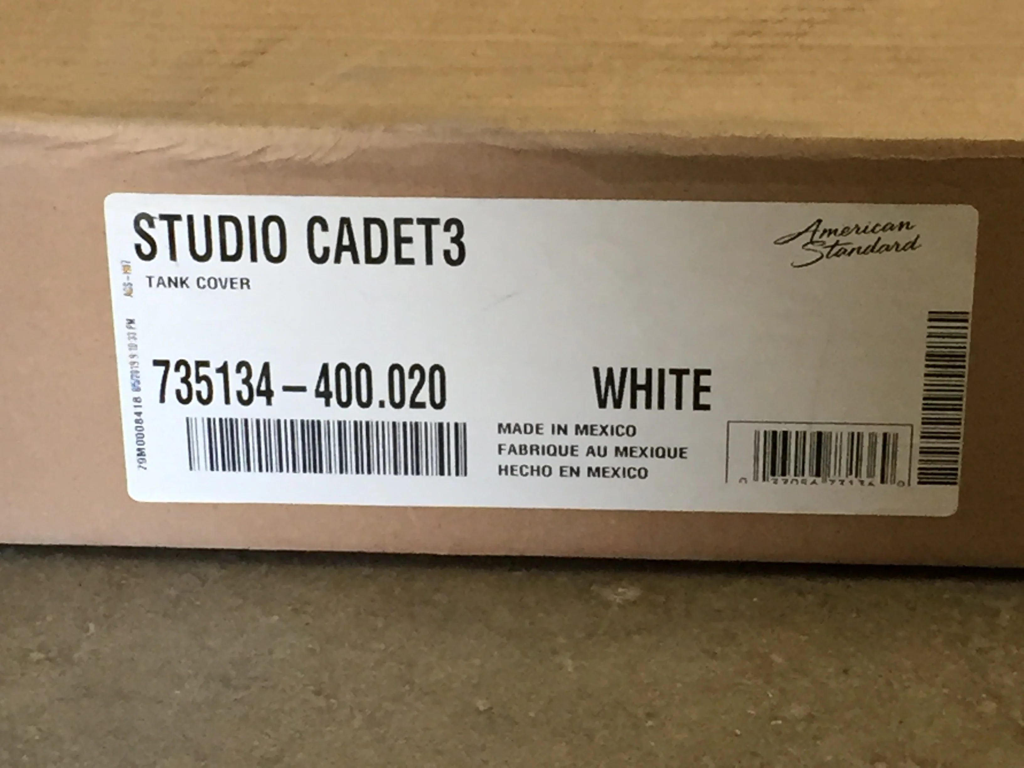 STUDIO CADET3 WHITE TANK COVER - Image 4