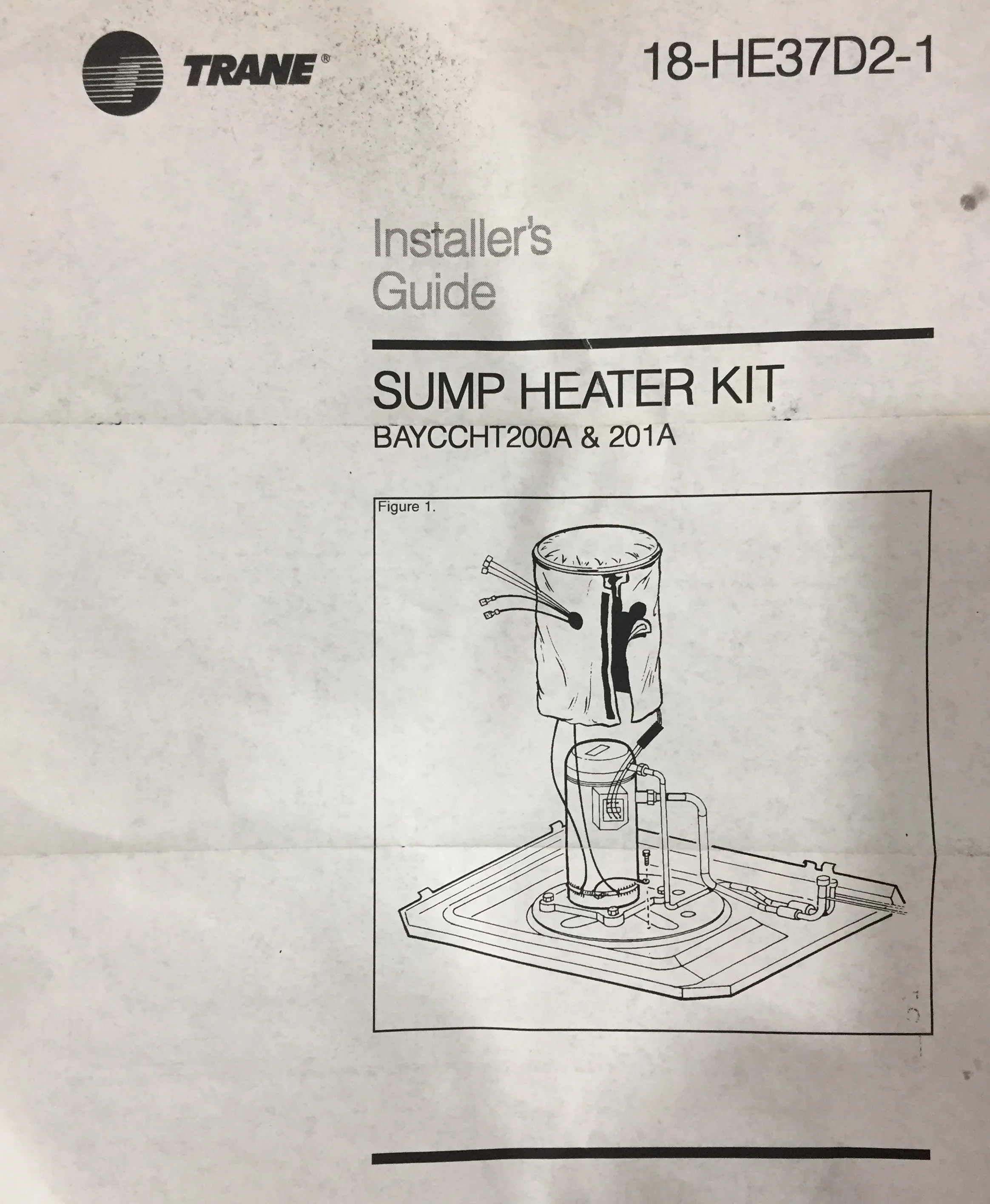 Sump Heater and Noise Enclosure for AC/HP With Scroll Compressors, Orange Vinyl - Image 4