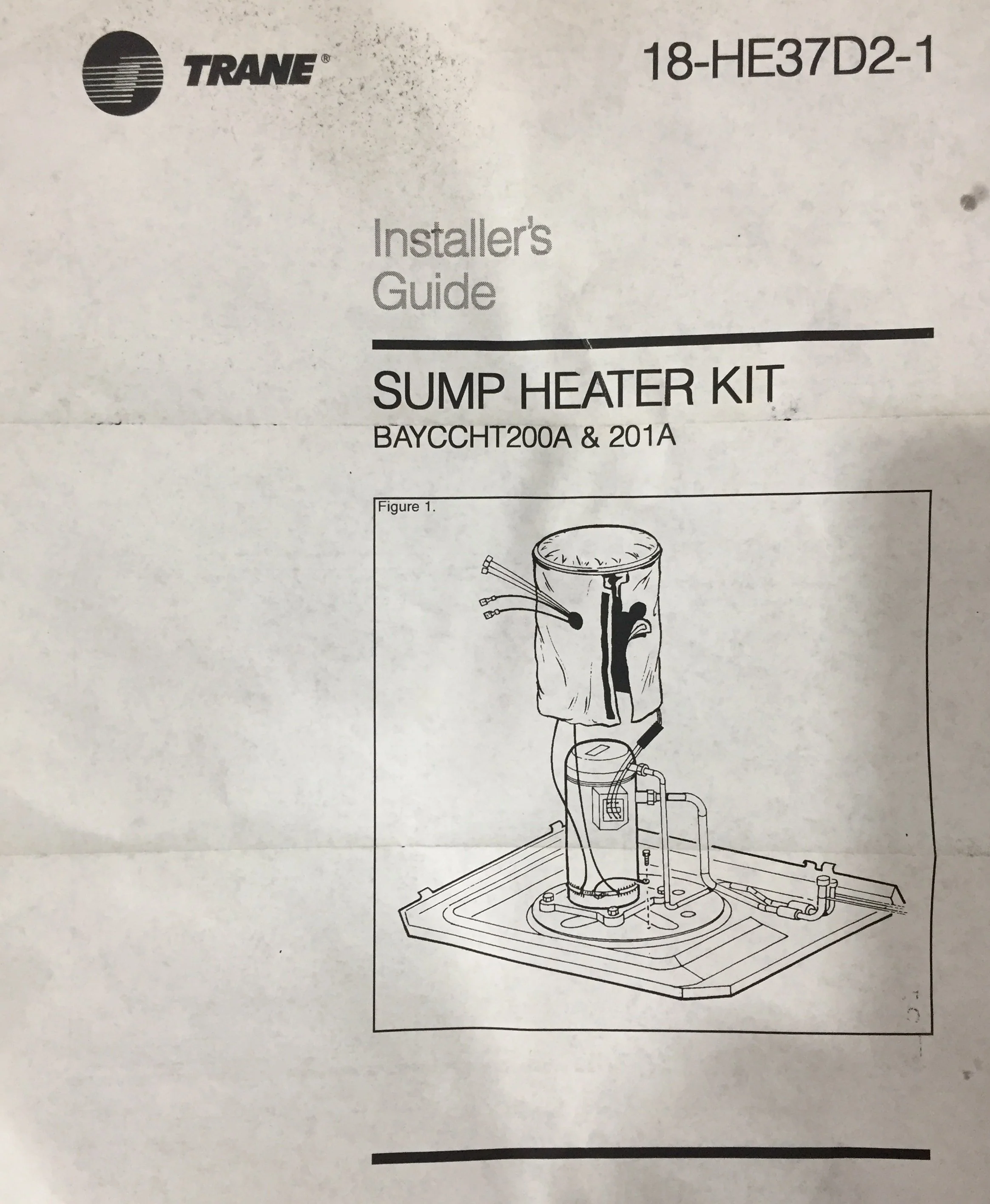 Sump Heater and Noise Enclosure for AC/HP With Scroll Compressors, Orange Vinyl - Image 9