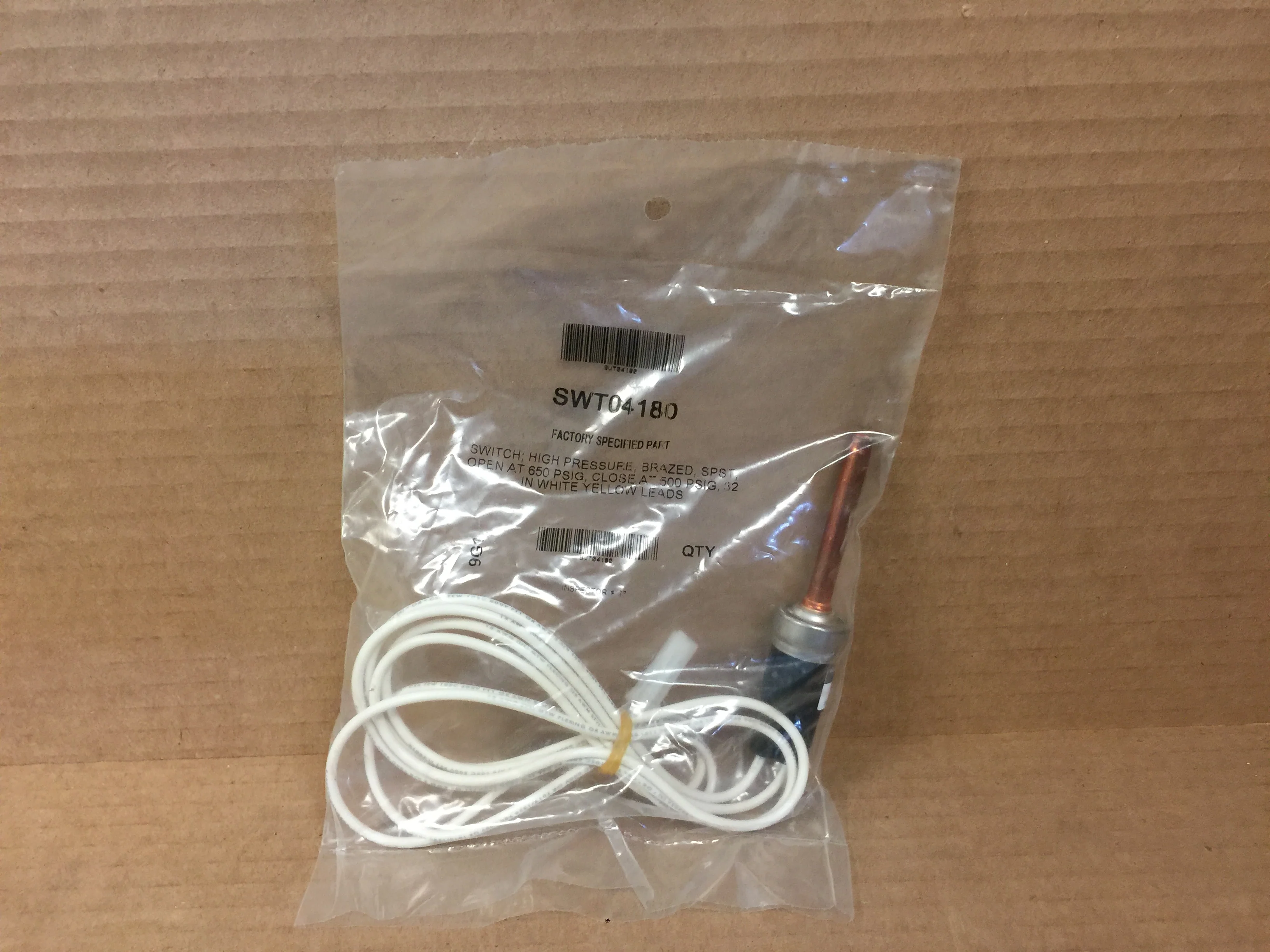Switch; High Pressure, SPST, 240VAC - Image 6
